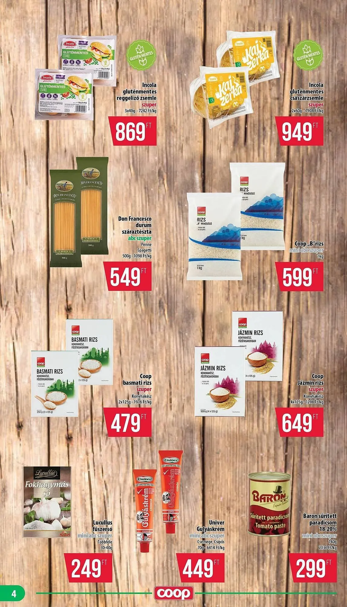 Katalógus Coop akciós újság február 19.-tól március 4.-ig 2026. - Oldal 4