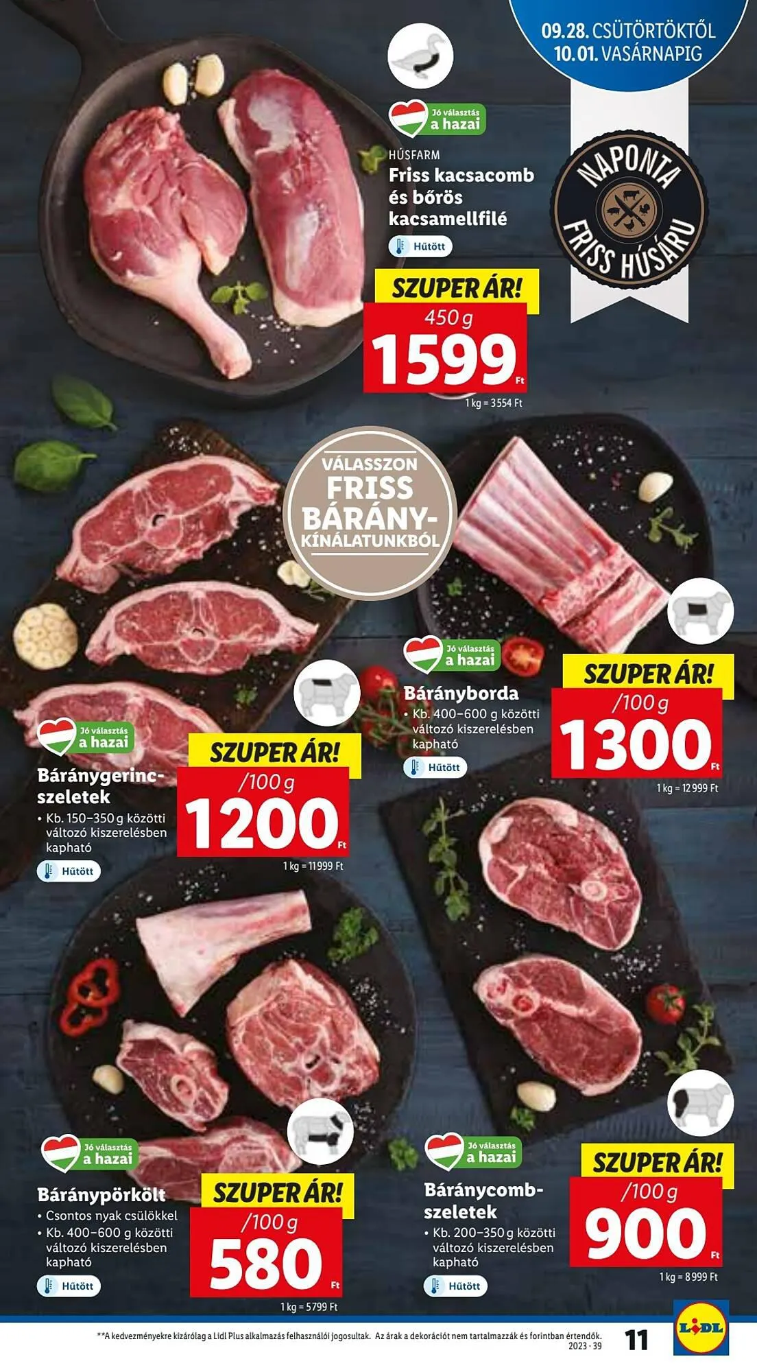 Katalógus Lidl akciós újság szeptember 28.-tól október 4.-ig 2023. - Oldal 11