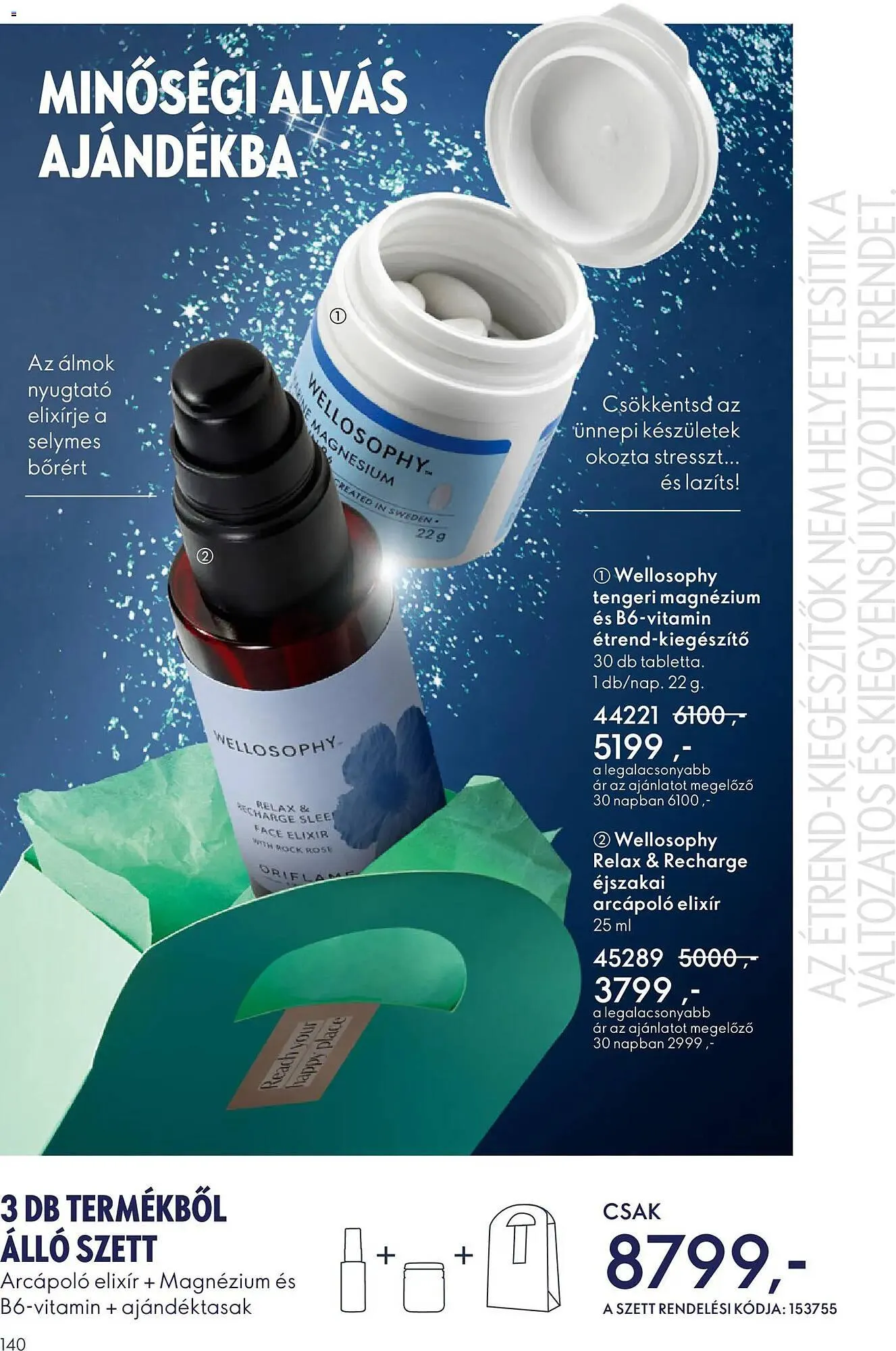 Katalógus Oriflame katalógus október 22.-tól november 11.-ig 2025. - Oldal 140