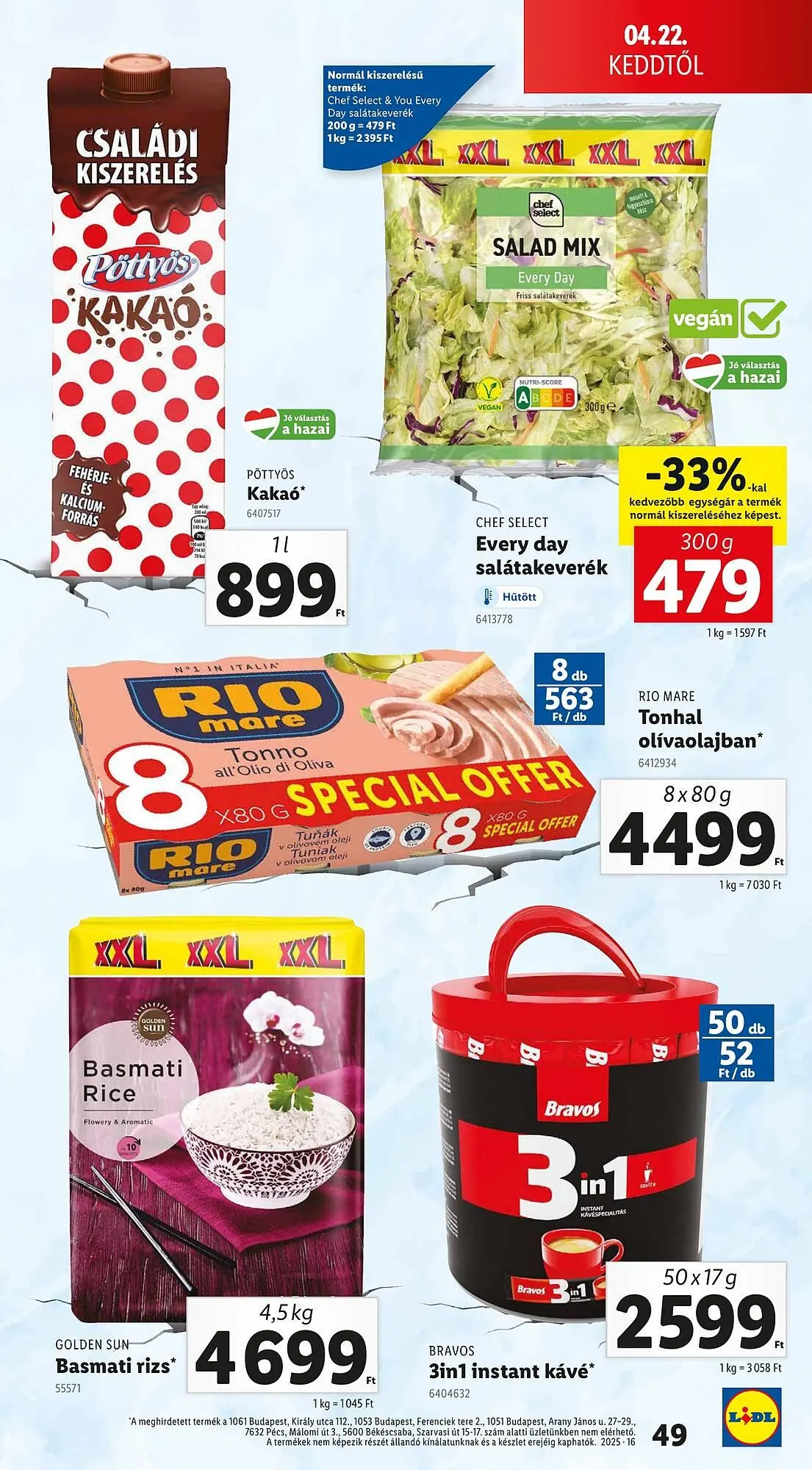 Katalógus Lidl akciós újság április 16.-tól április 19.-ig 2025. - Oldal 49