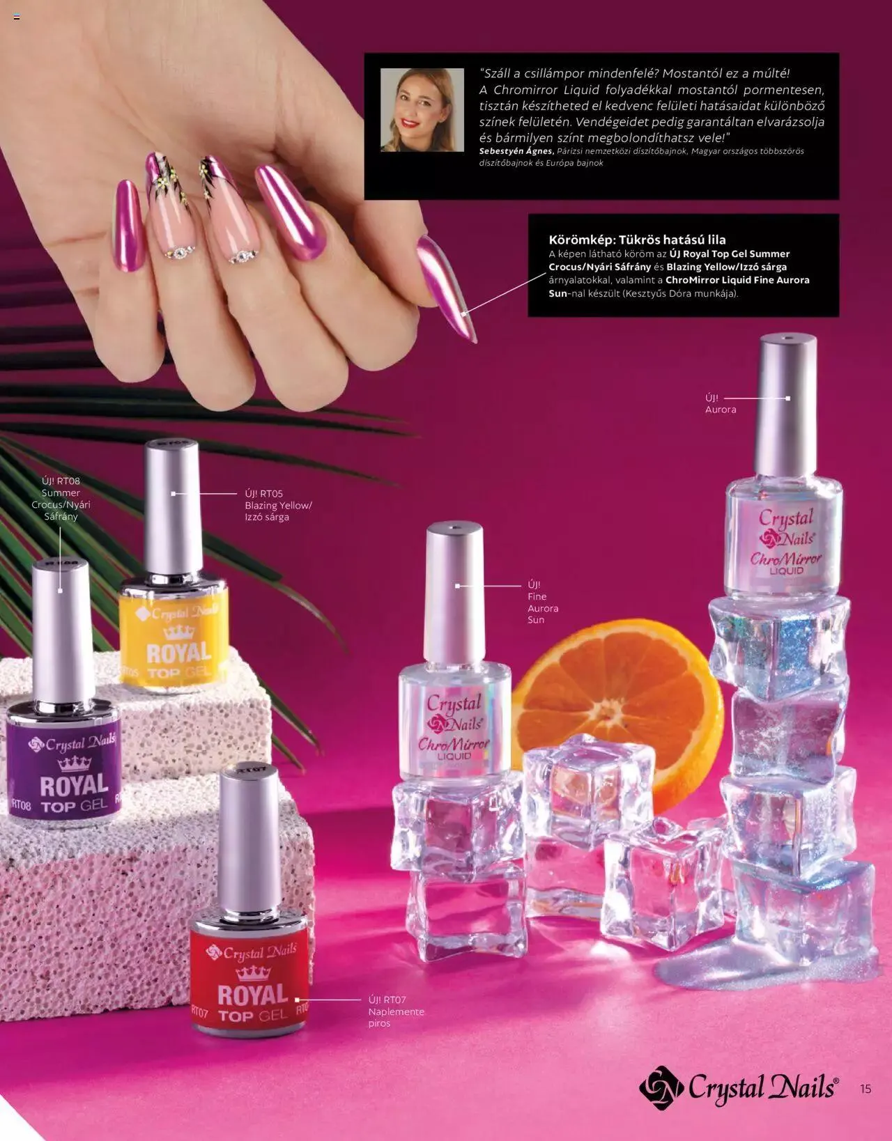 Katalógus Crystal Nails - NYÁR EXTRA KATALÓGUS június 1.-tól december 31.-ig 2023. - Oldal 15
