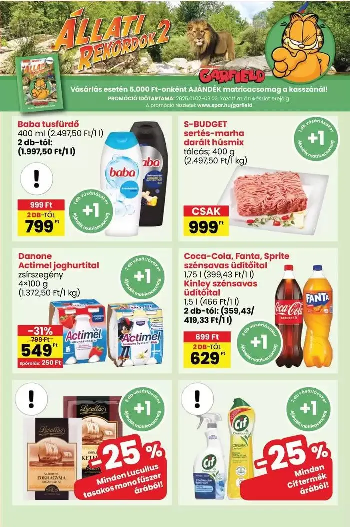 Katalógus INTERSPAR január 30.-tól február 5.-ig 2025. - Oldal 52