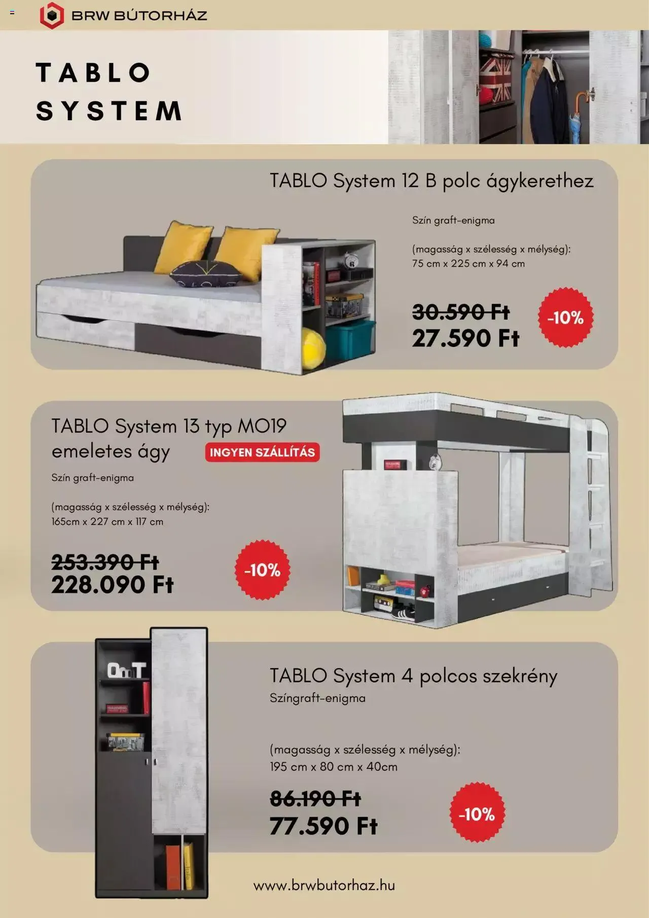 Katalógus Katalógus Black Red White bútor május 16.-tól május 31.-ig 2024. - Oldal 5