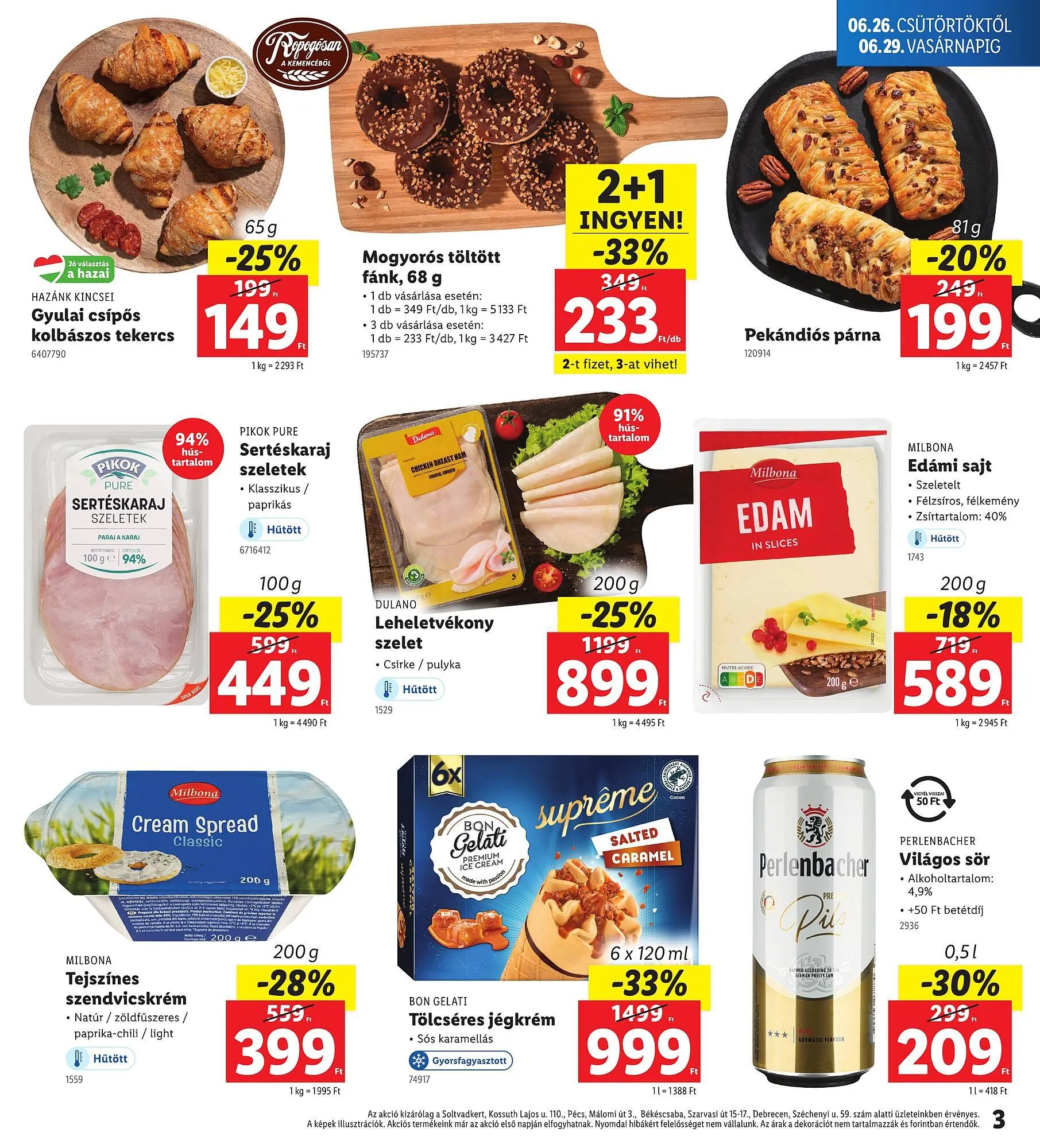 Katalógus Lidl akciós újság június 26.-tól június 29.-ig 2025. - Oldal 3