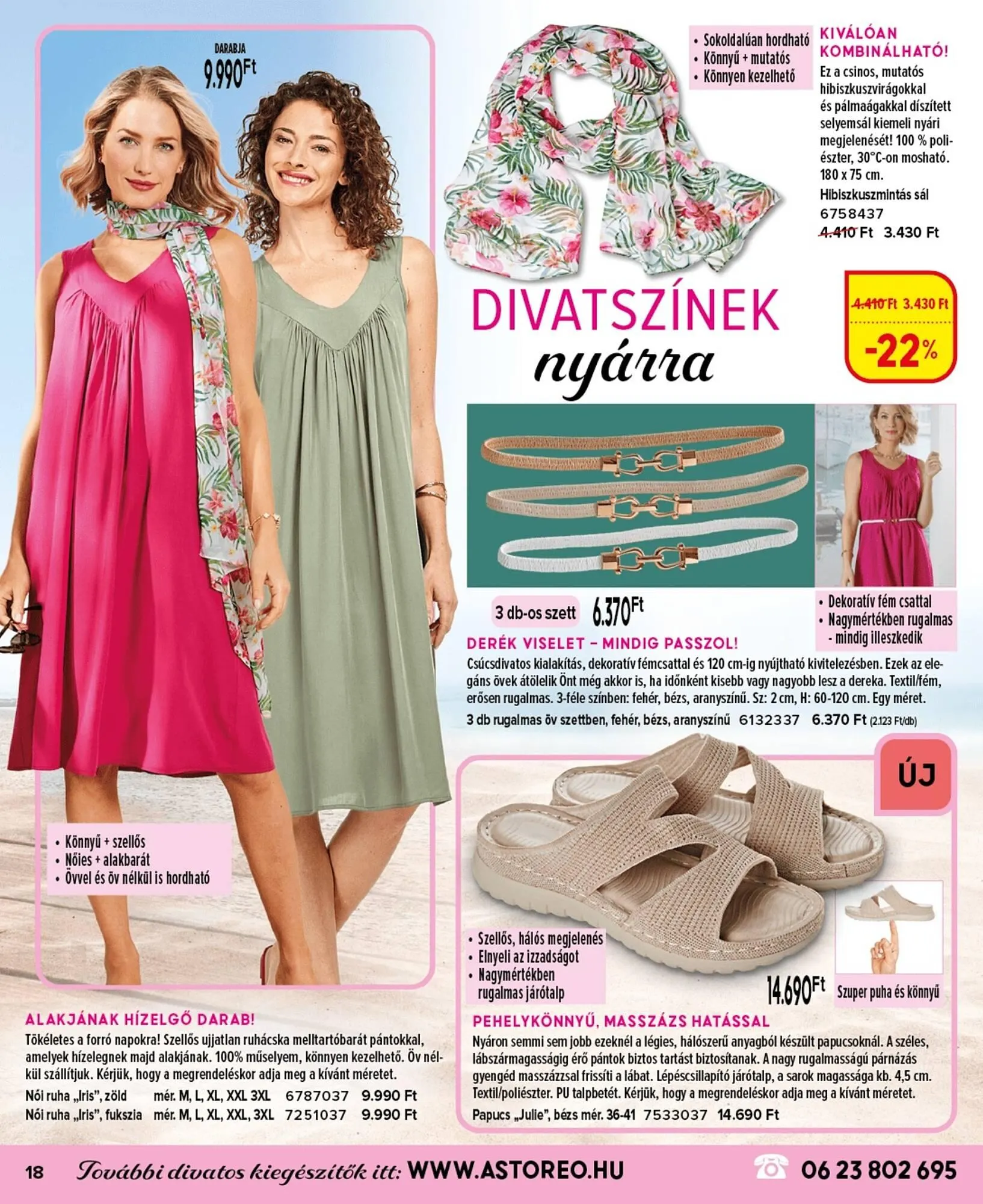 Katalógus Astoreo akciós újság június 1.-tól július 31.-ig 2025. - Oldal 18