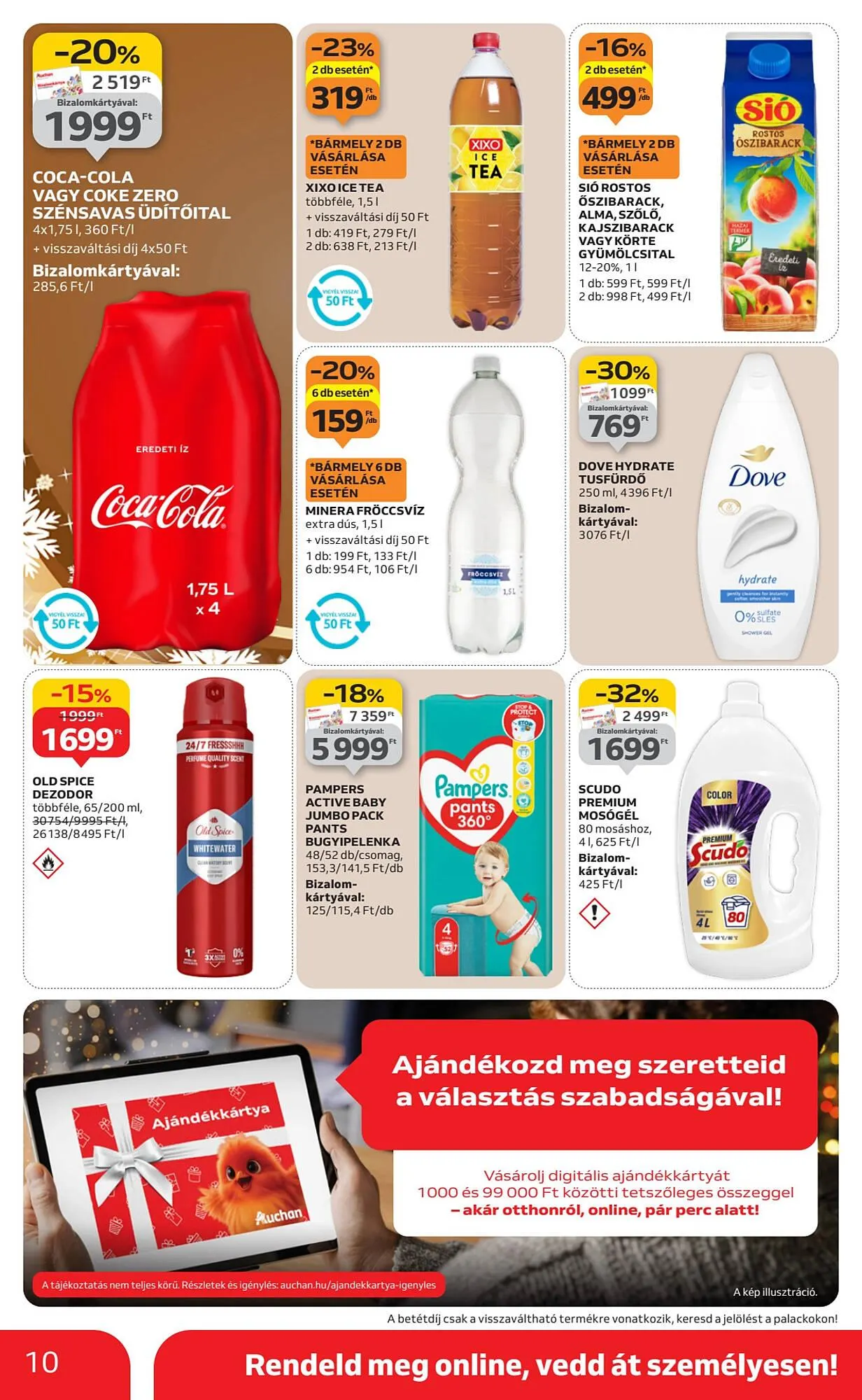 Katalógus Auchan akciós újság december 18.-tól december 24.-ig 2025. - Oldal 10