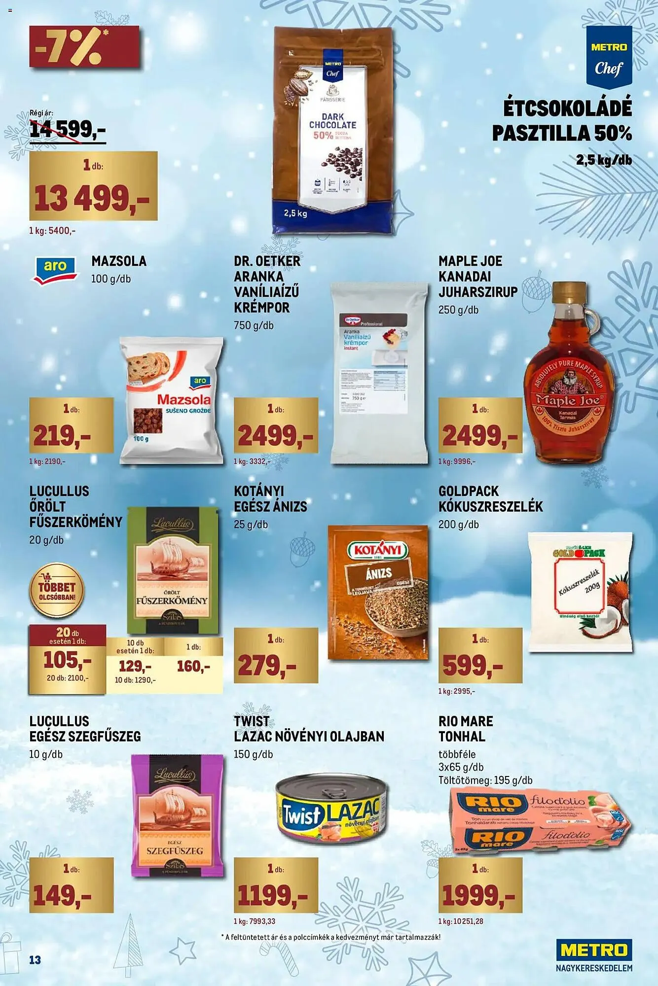 Katalógus Metro akciós újság december 1.-tól december 31.-ig 2025. - Oldal 13