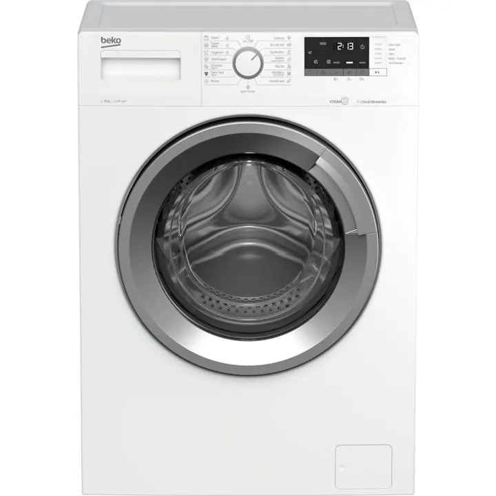 Beko WUE 8612 XS0 elöltöltős mosógép, 8 kg, 1200 fordulat/perc, C energiaosztály, Fehér