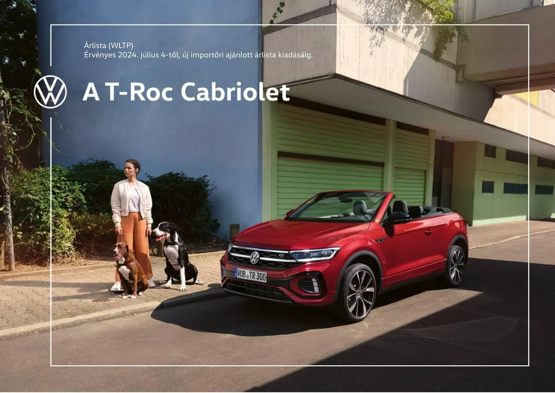 Katalógus Volkswagen T-Roc Cabriolet akciós újság július 4.-tól július 3.-ig 2025. - Oldal 1