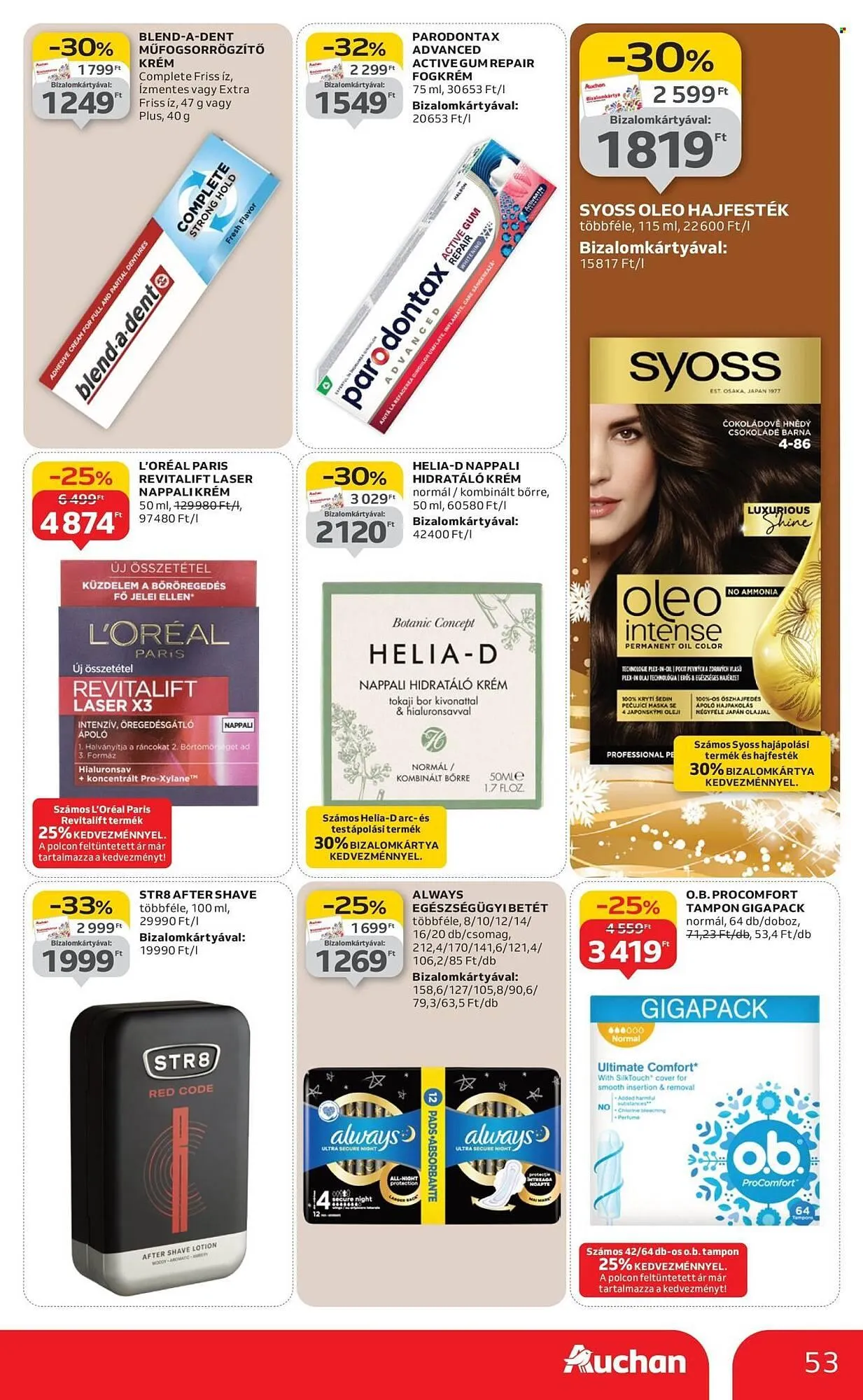 Katalógus Auchan akciós újság december 4.-tól december 10.-ig 2025. - Oldal 53