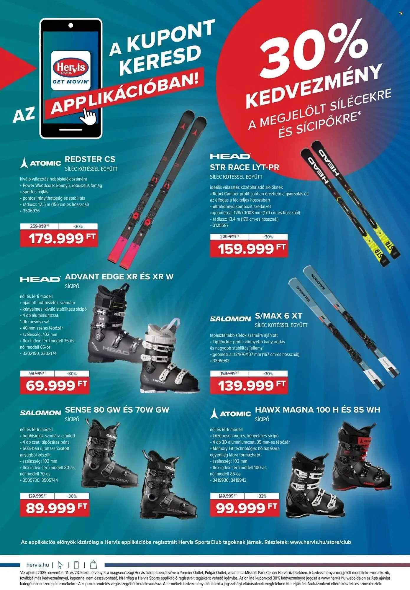 Katalógus Hervis akciós újság november 11.-tól november 23.-ig 2025. - Oldal 2