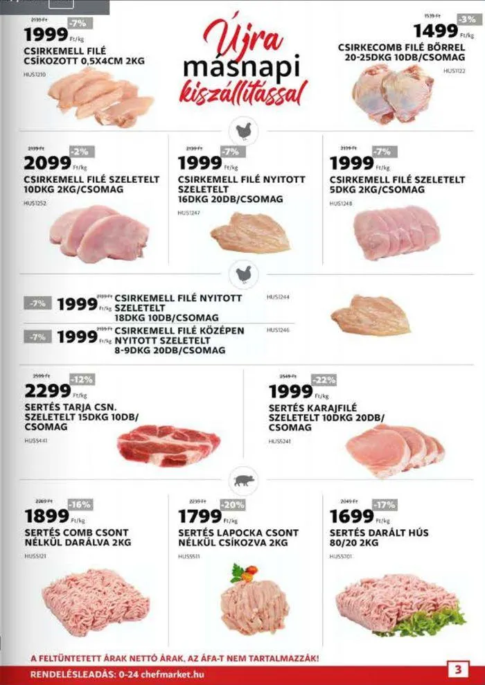 Katalógus Chef Market Magazin augusztus 1.-tól augusztus 31.-ig 2024. - Oldal 3