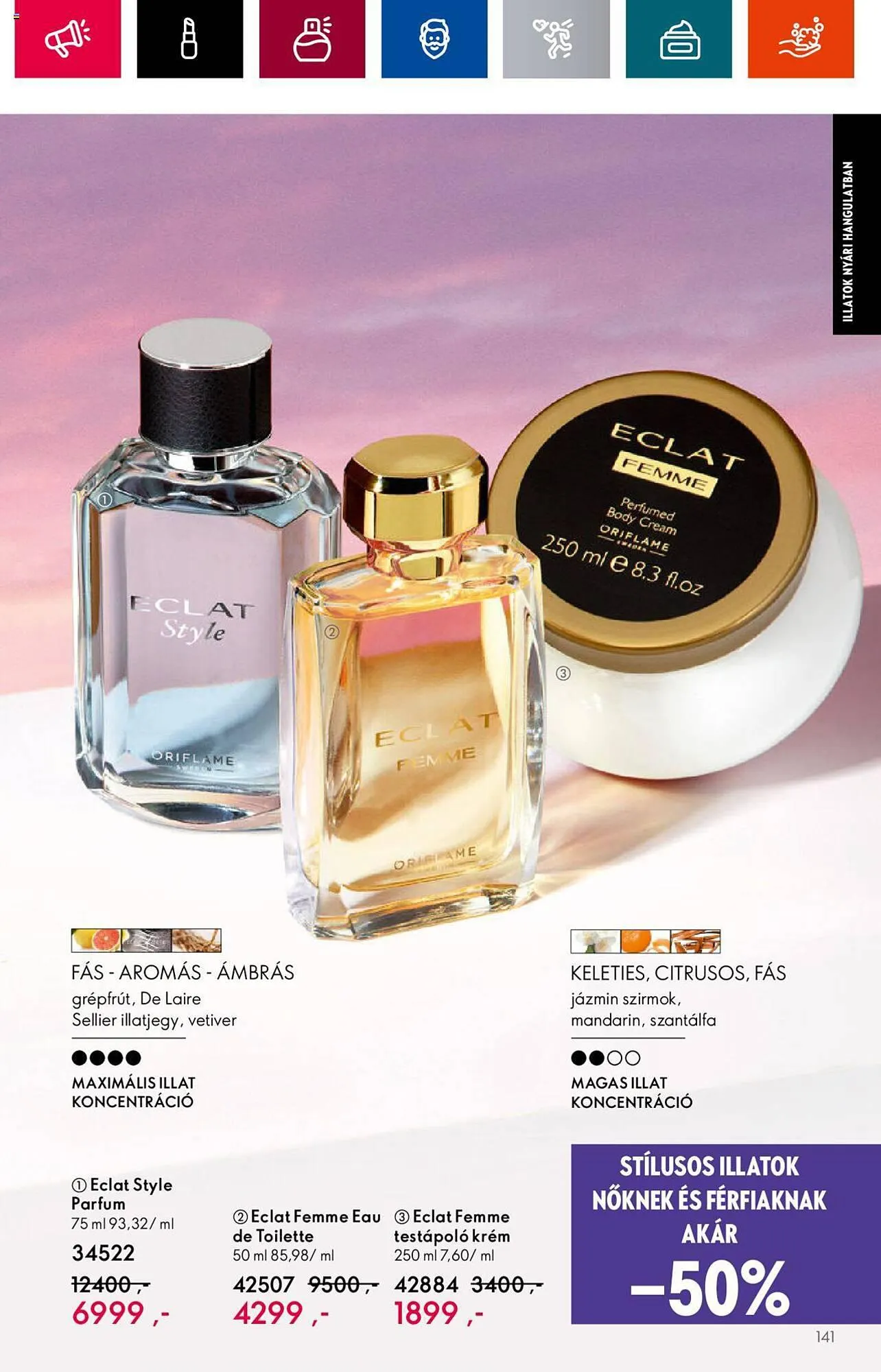 Katalógus Oriflame akciós újság augusztus 9.-tól augusztus 29.-ig 2023. - Oldal 143