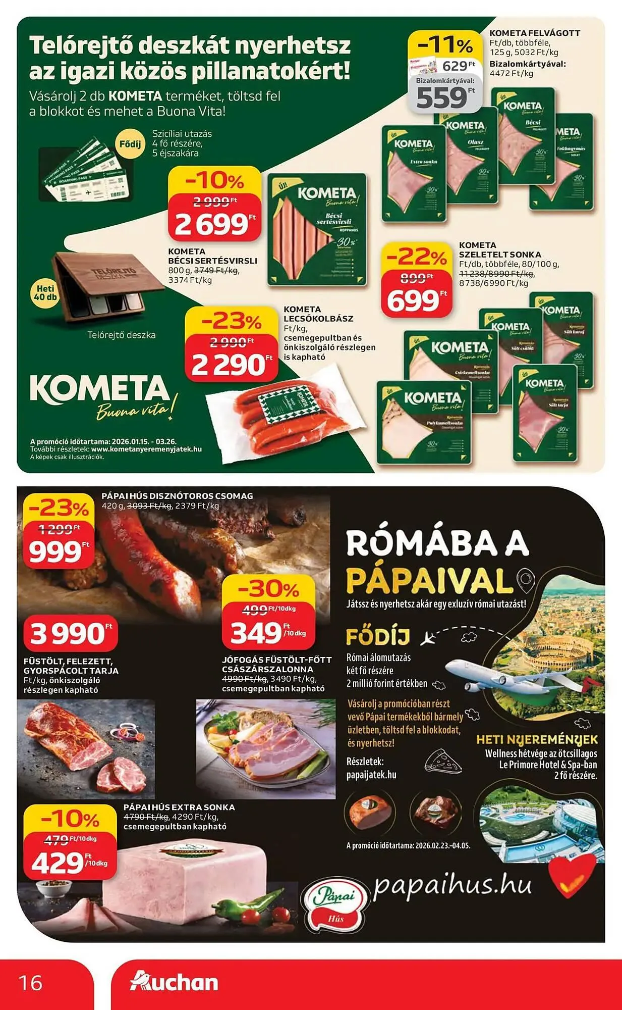 Katalógus Auchan akciós újság március 19.-tól március 25.-ig 2026. - Oldal 16