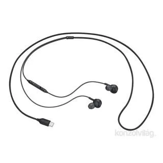 Samsung EO-IC100 AKG hangolású fekete USB-C fülhallgató headset