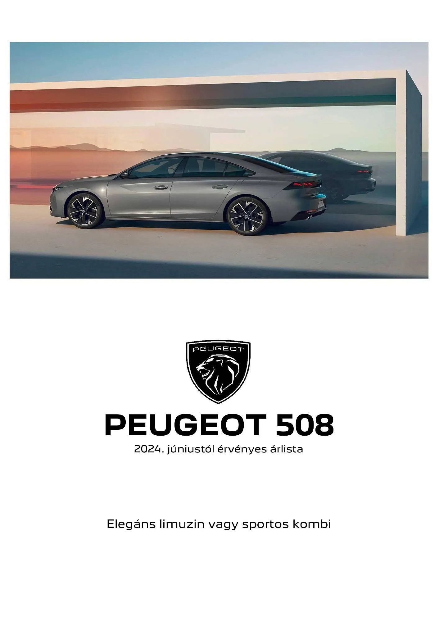 Peugeot 508 akciós újság - 1