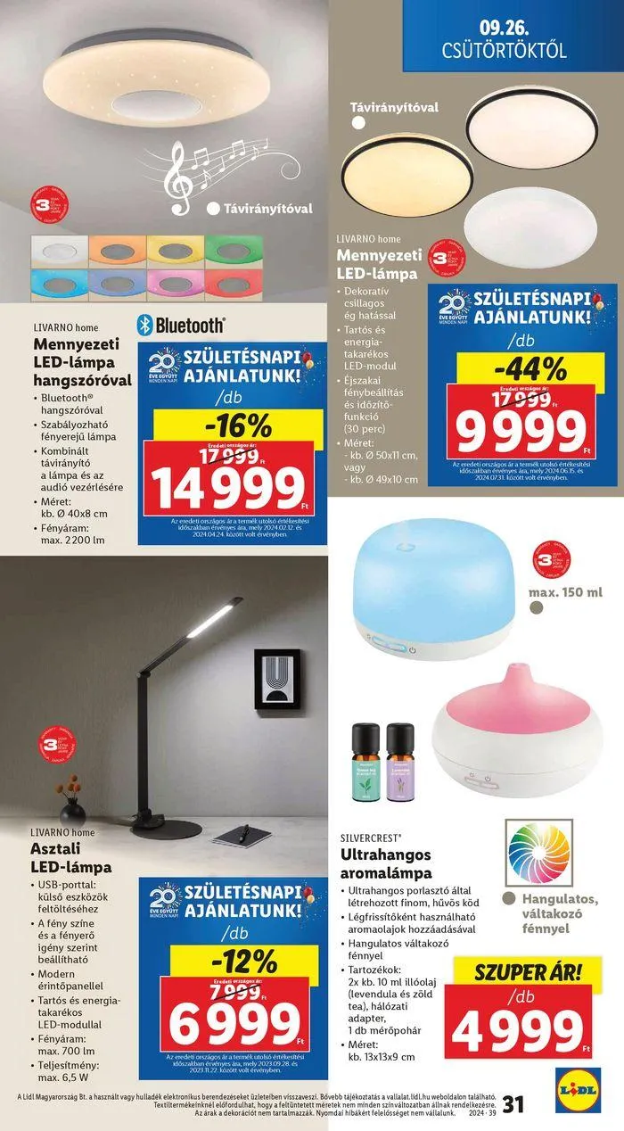 Katalógus Akciós újság – 39. hét szeptember 26.-tól október 2.-ig 2024. - Oldal 31