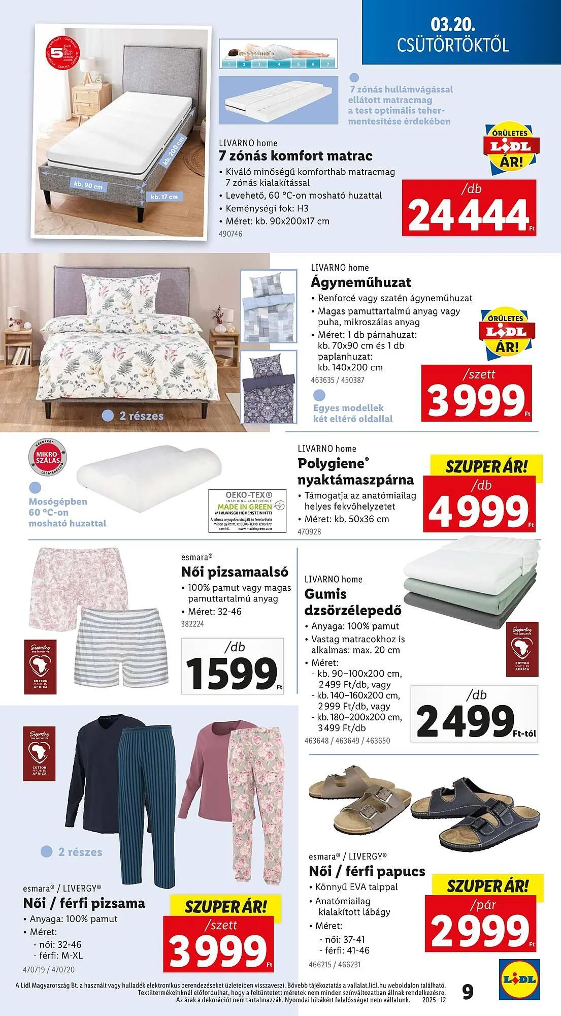 Katalógus Lidl akciós újság március 20.-tól március 26.-ig 2025. - Oldal 9