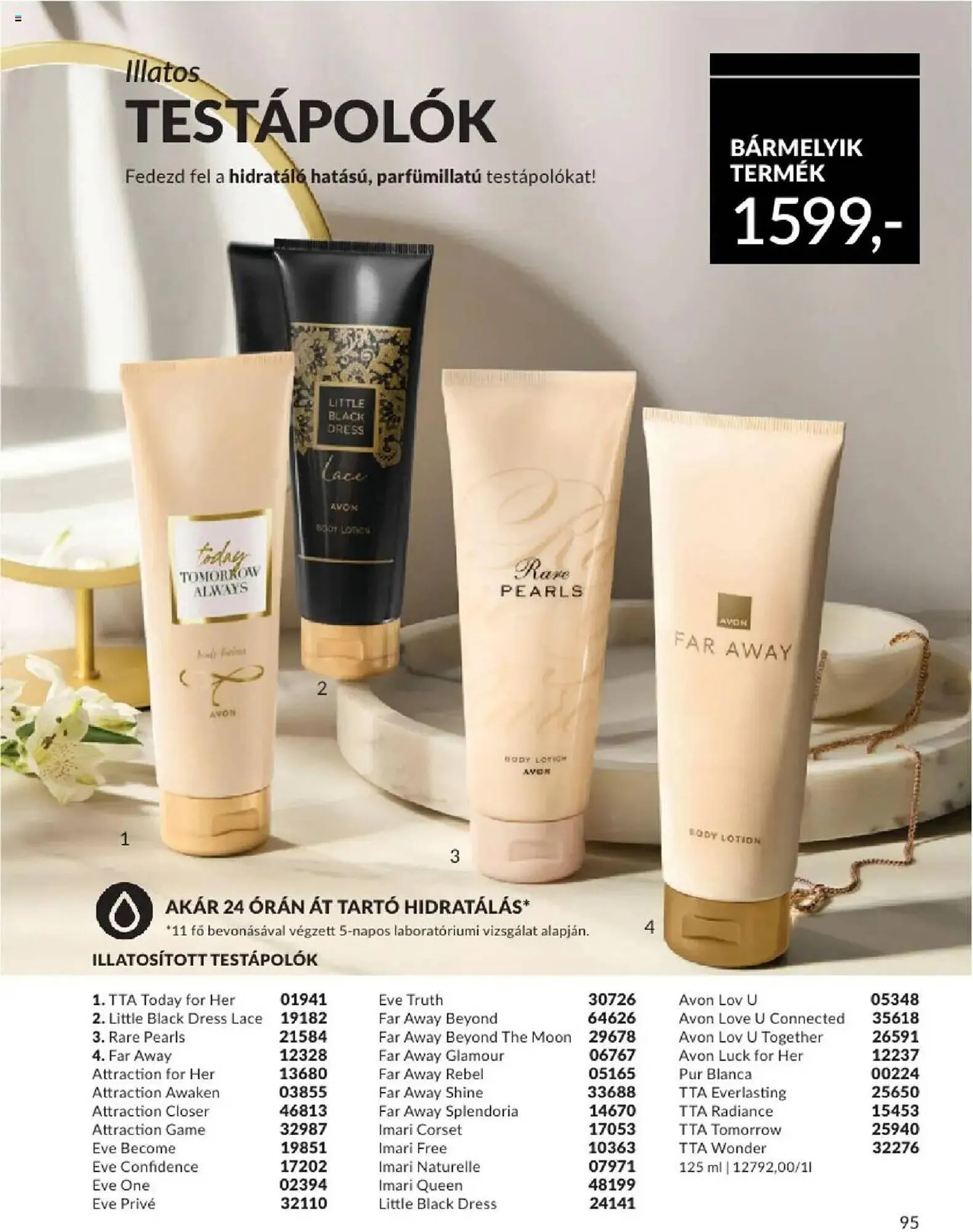Katalógus AVON akciós újság augusztus 1.-tól augusztus 31.-ig 2025. - Oldal 95