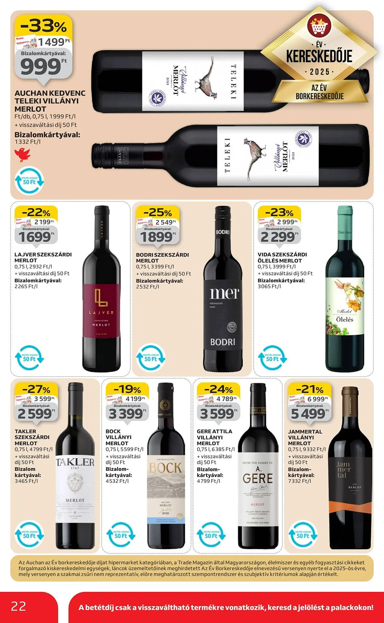 Katalógus Auchan akciós újság január 2.-tól január 7.-ig 2026. - Oldal 22