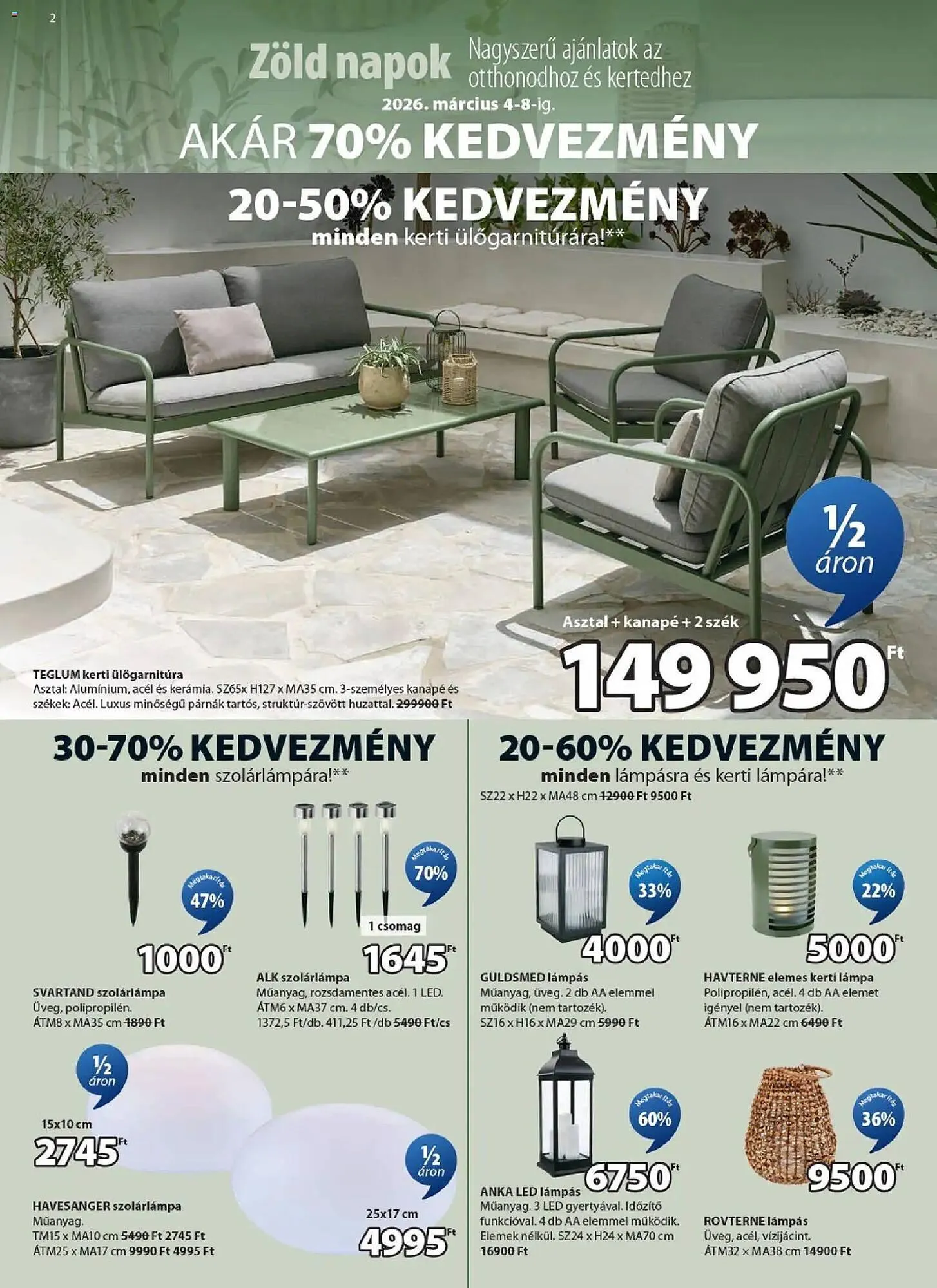 Katalógus JYSK akciós újság március 4.-tól április 7.-ig 2026. - Oldal 2