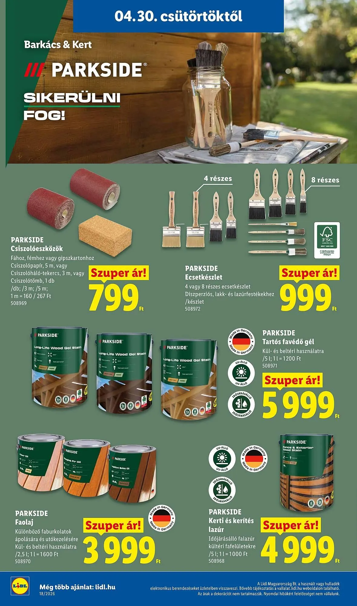 Katalógus Lidl akciós újság április 30.-tól május 6.-ig 2026. - Oldal 12