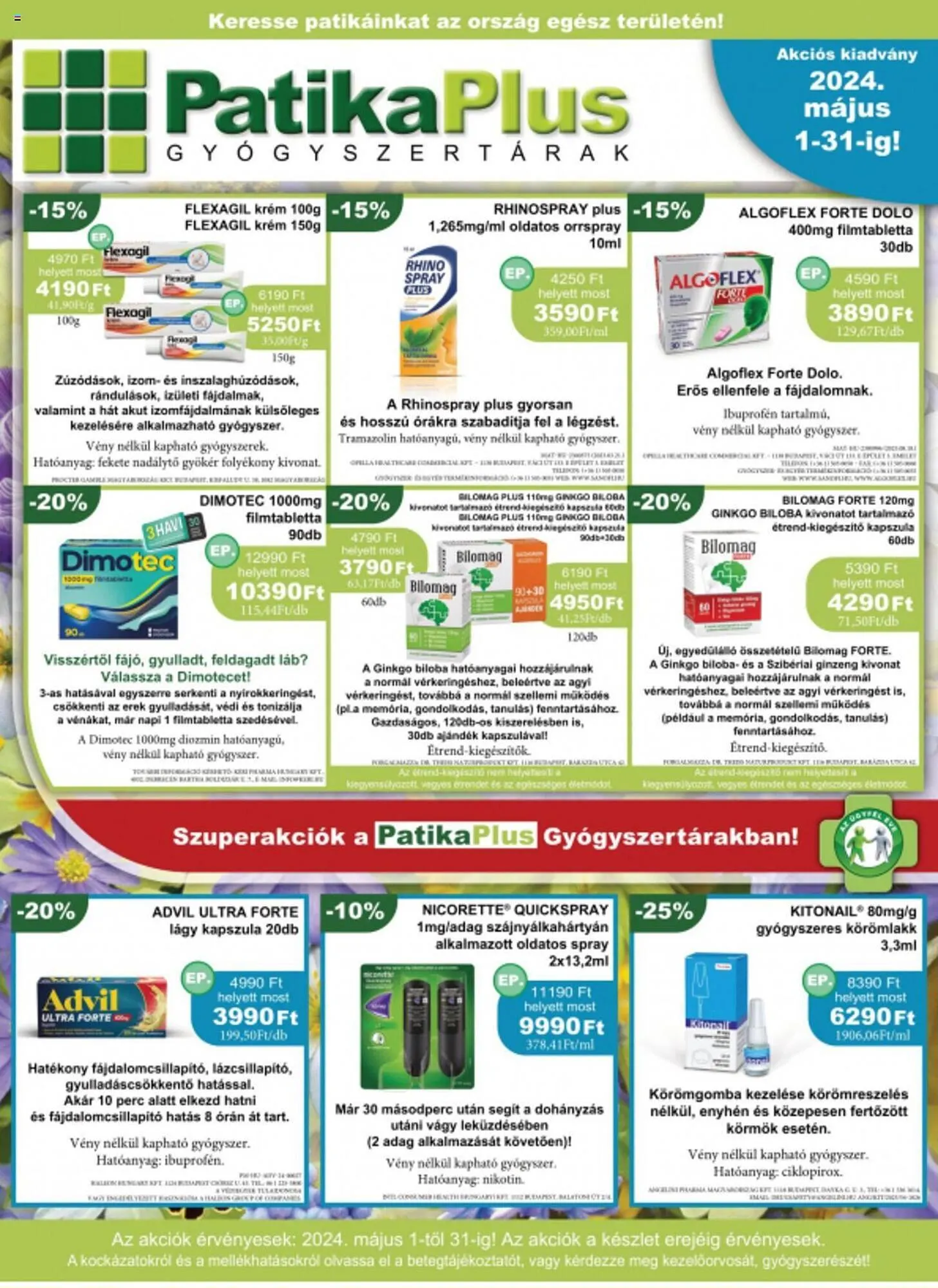 PatikaPlus akciós újság - 1
