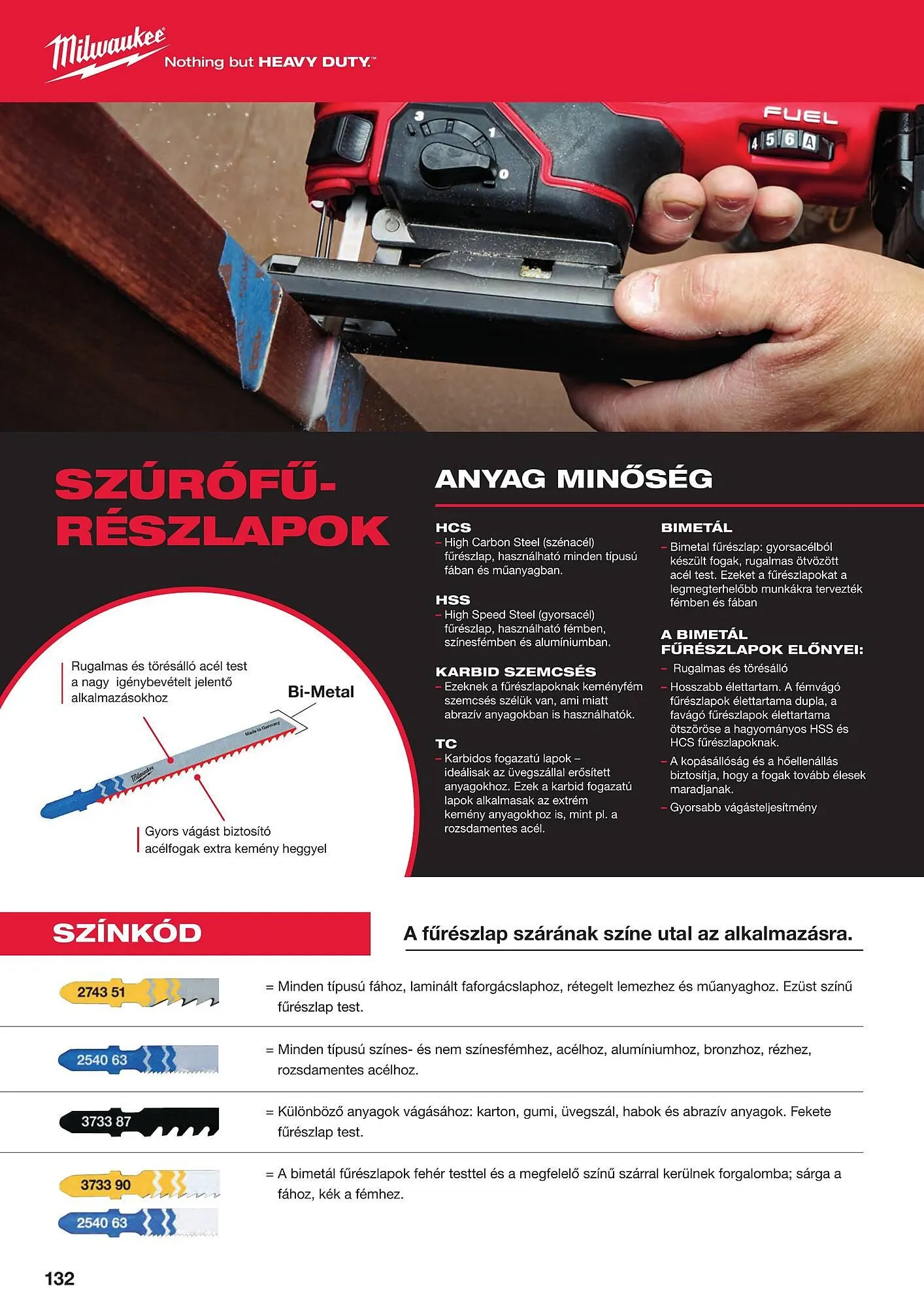 Katalógus Milwaukeetool akciós újság augusztus 14.-tól december 31.-ig 2024. - Oldal 132