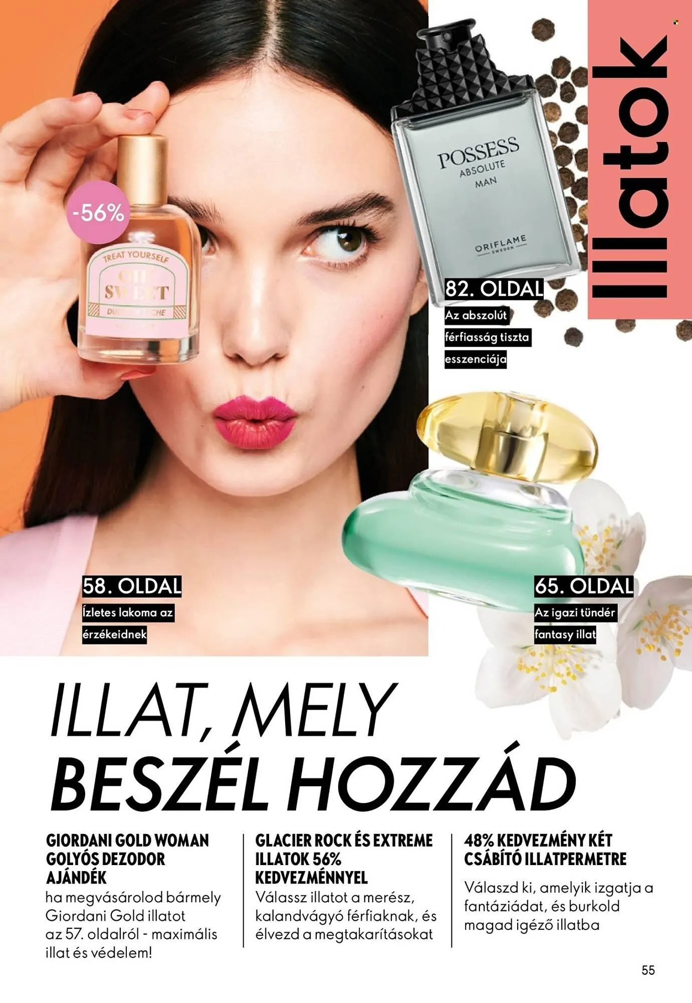 Katalógus Oriflame katalógus december 24.-tól január 20.-ig 2026. - Oldal 55