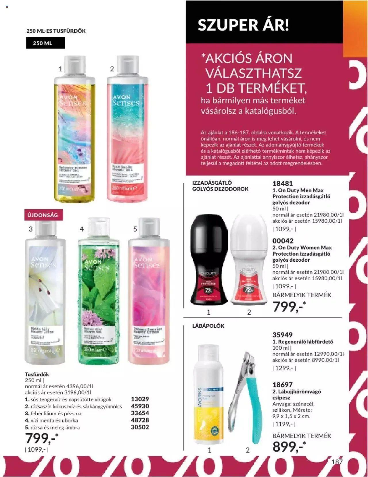 Katalógus Katalógus AVON 2023 Augusztus augusztus 1.-tól augusztus 31.-ig 2023. - Oldal 193