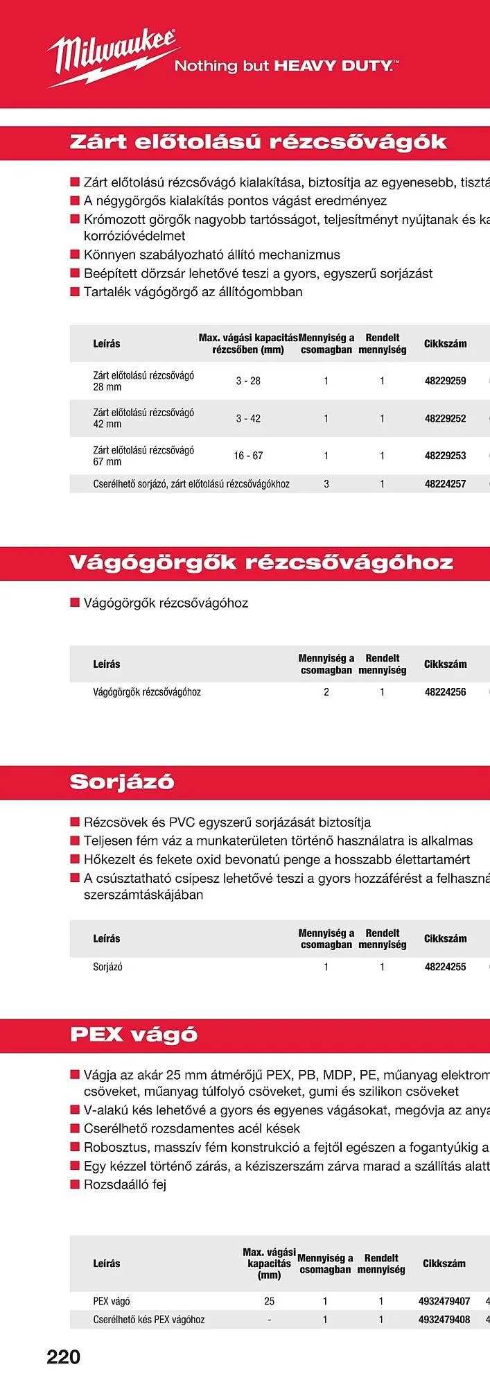Katalógus Milwaukee akciós újság szeptember 16.-tól december 31.-ig 2025. - Oldal 438