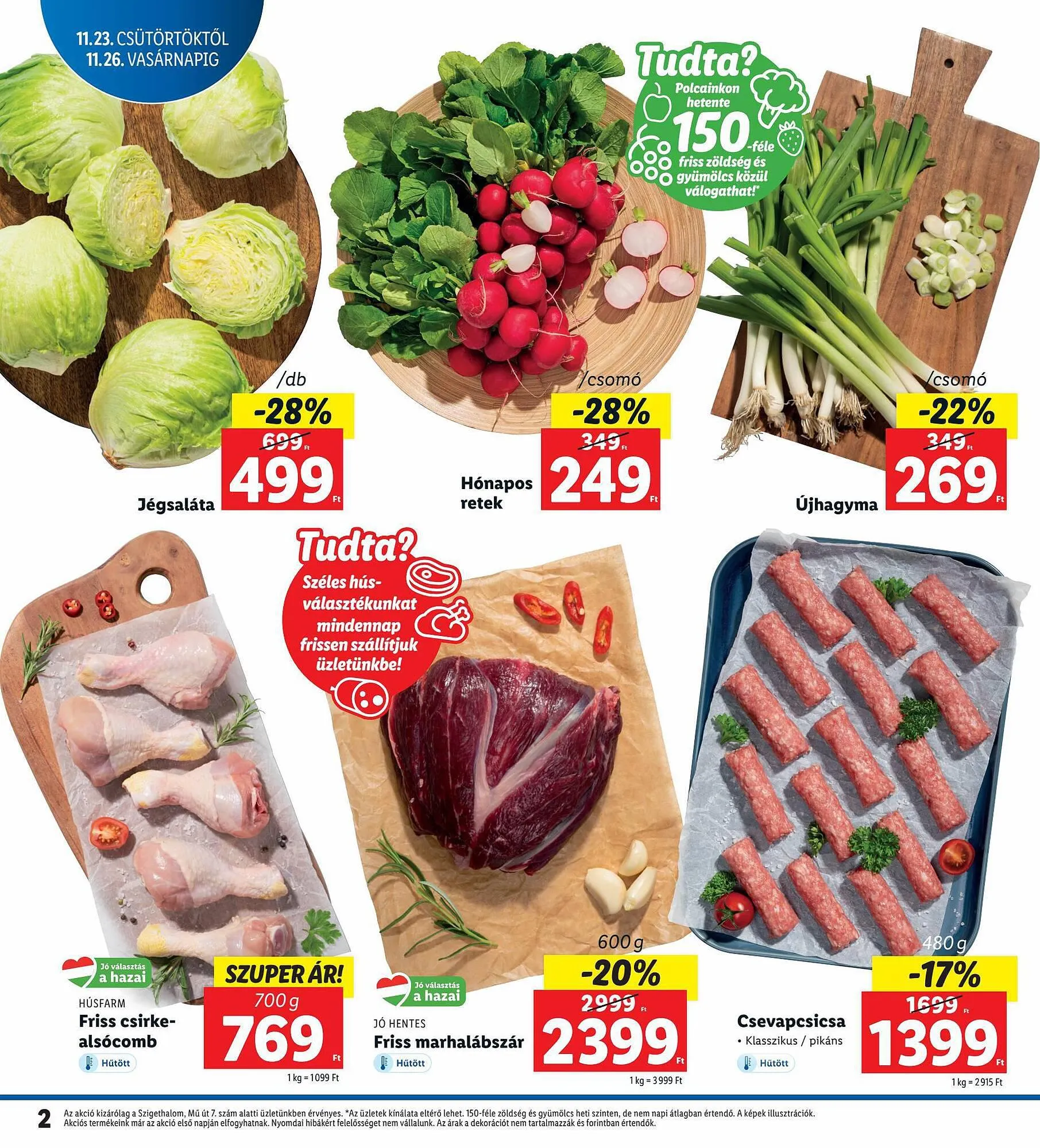 Katalógus Lidl akciós újság november 23.-tól november 26.-ig 2023. - Oldal 2