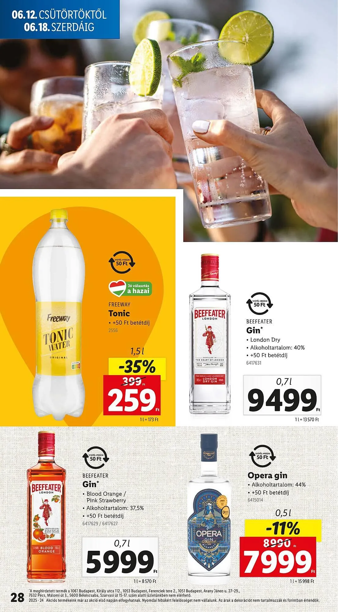 Katalógus Lidl akciós újság június 12.-tól június 18.-ig 2025. - Oldal 28