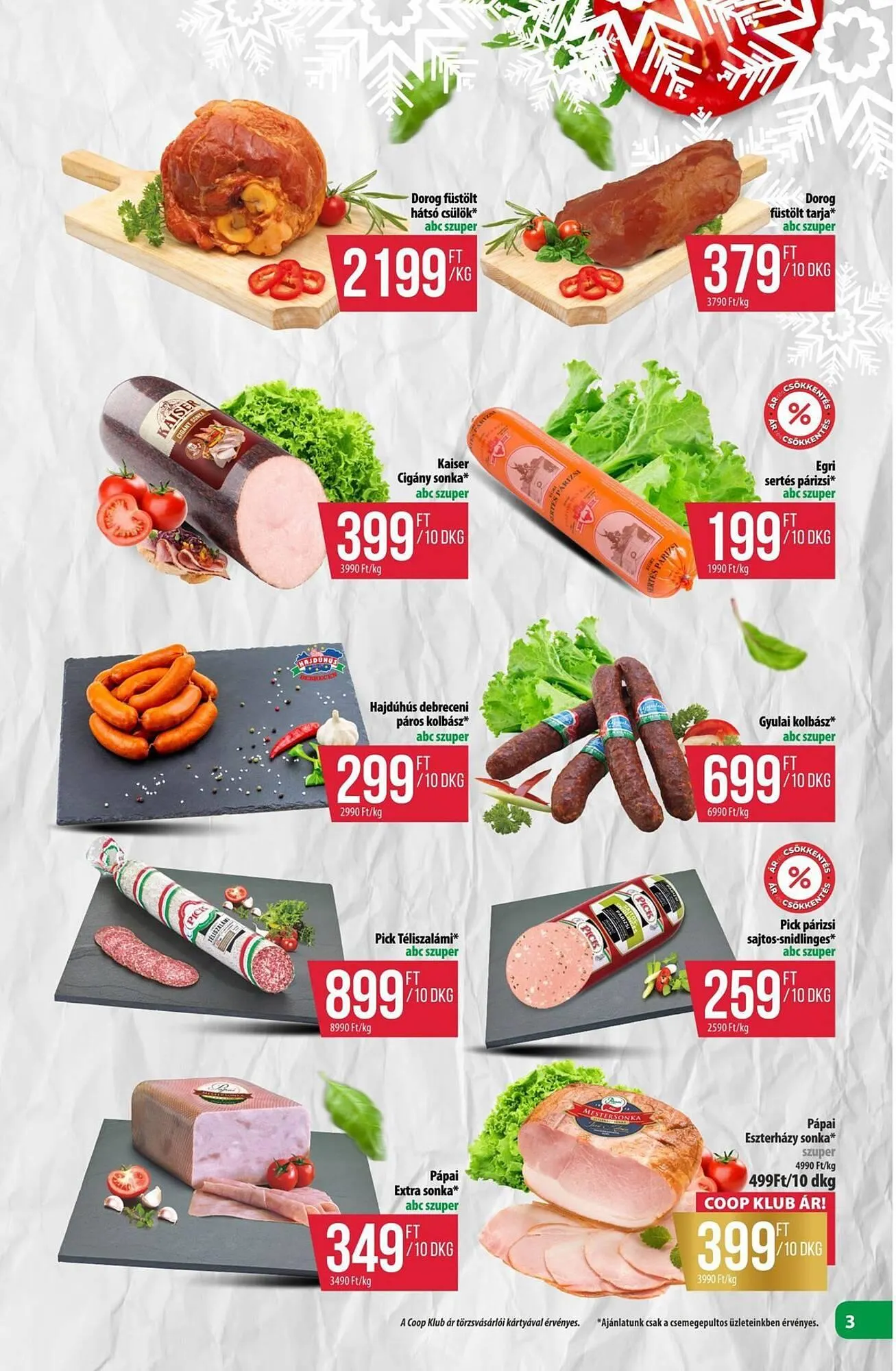 Katalógus Coop akciós újság december 18.-tól december 31.-ig 2025. - Oldal 3