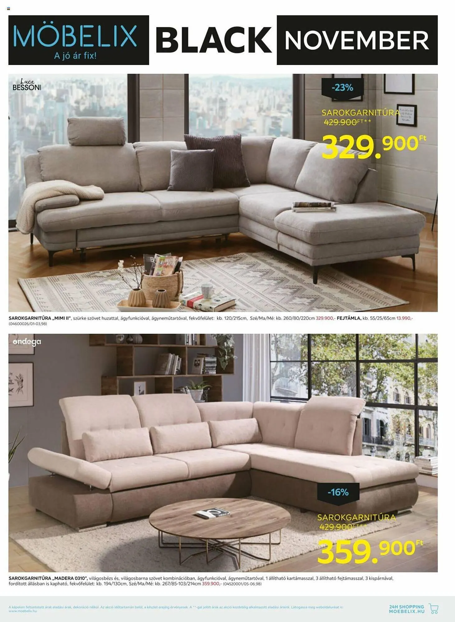 Katalógus Möbelix akciós újság november 16.-tól november 29.-ig 2023. - Oldal 7