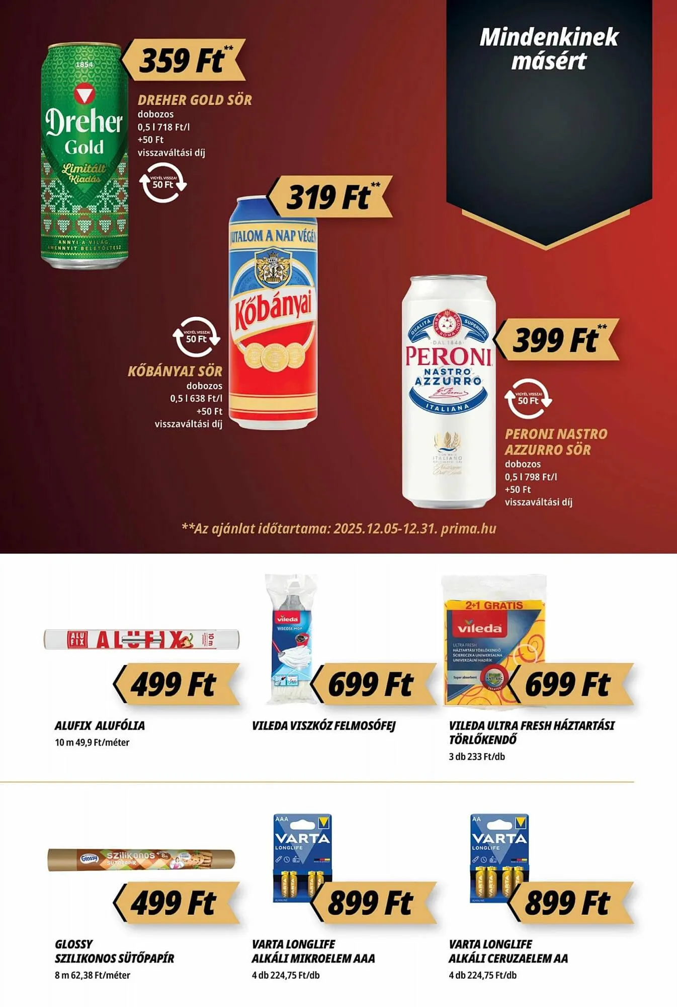 Katalógus Príma akciós újság december 11.-tól december 17.-ig 2025. - Oldal 14