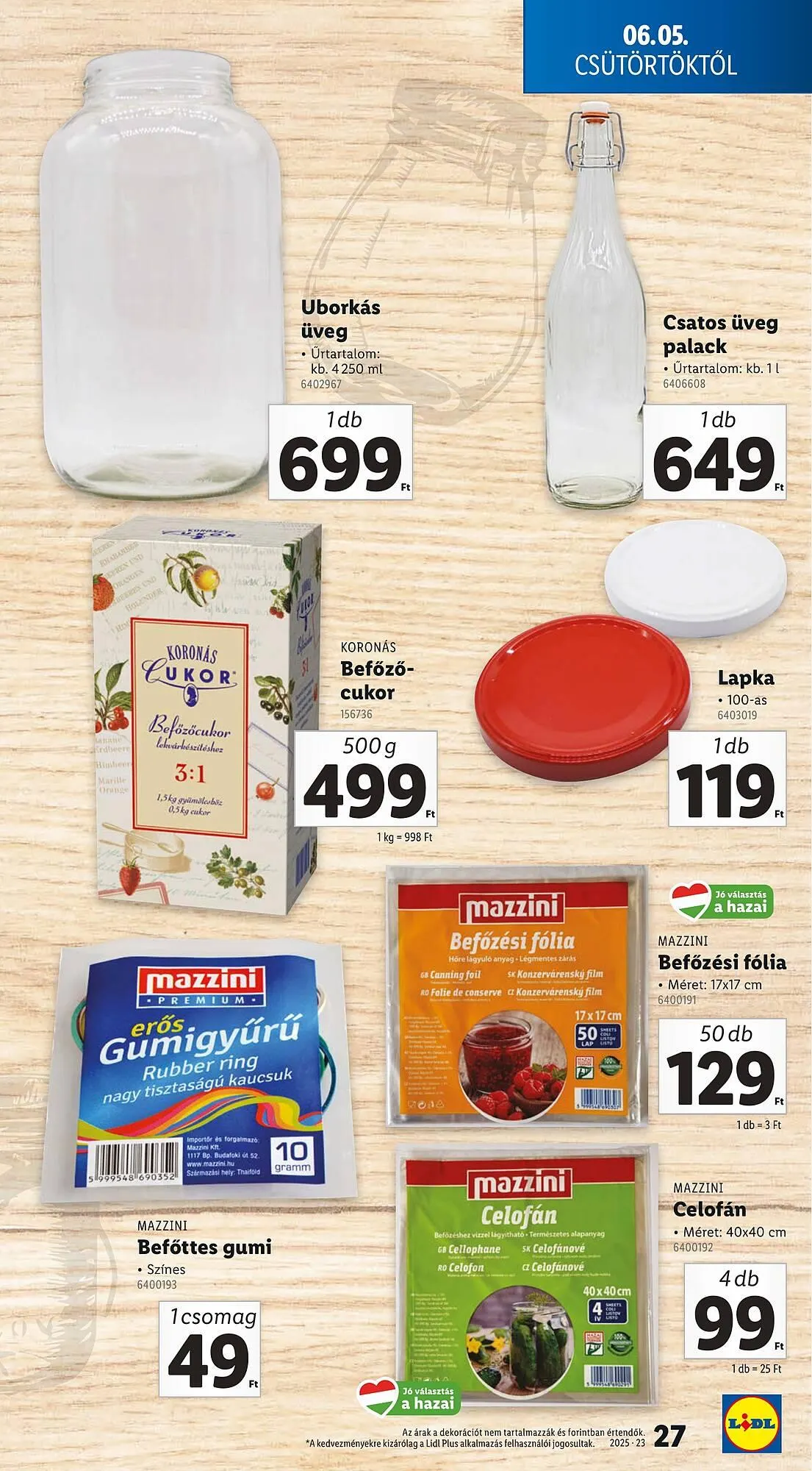 Katalógus Lidl akciós újság június 5.-tól június 11.-ig 2025. - Oldal 27