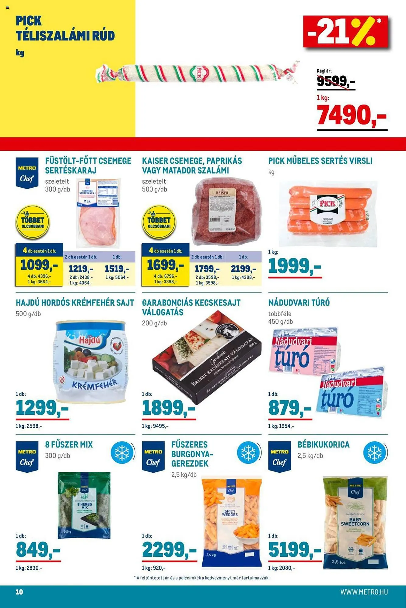 Katalógus Metro akciós újság szeptember 20.-tól október 3.-ig 2023. - Oldal 10