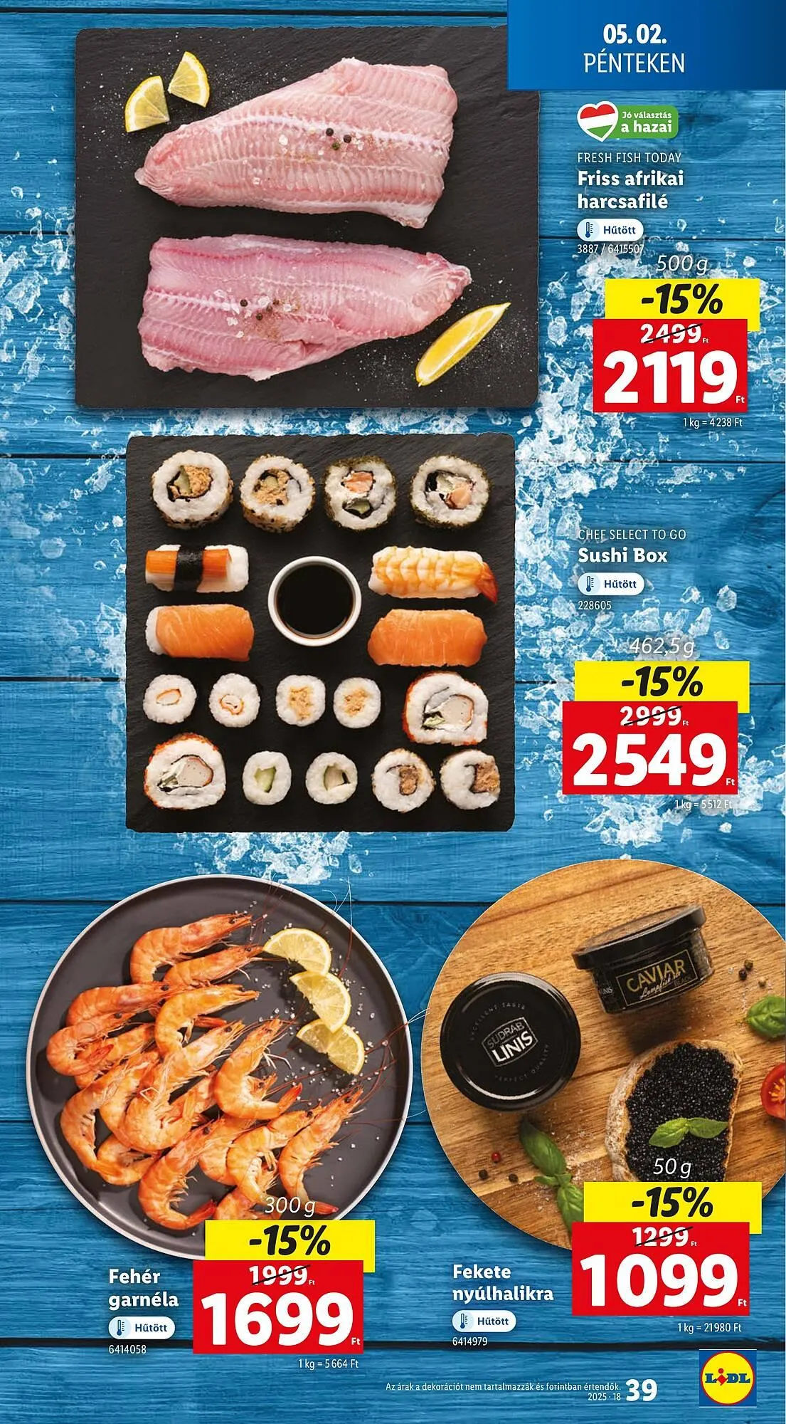 Katalógus Lidl akciós újság április 30.-tól május 4.-ig 2025. - Oldal 39