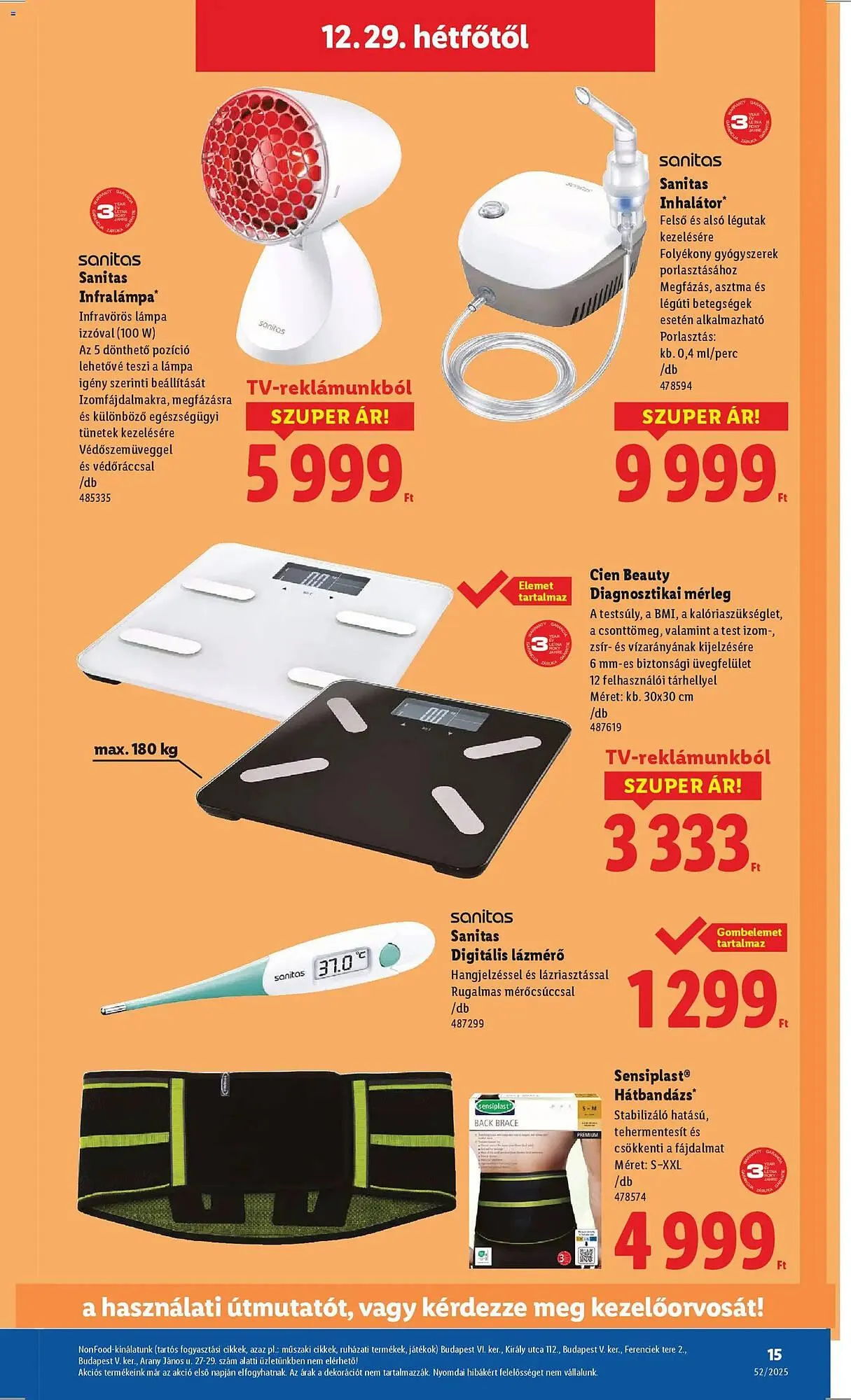 Katalógus Lidl akciós újság december 27.-tól december 31.-ig 2025. - Oldal 15