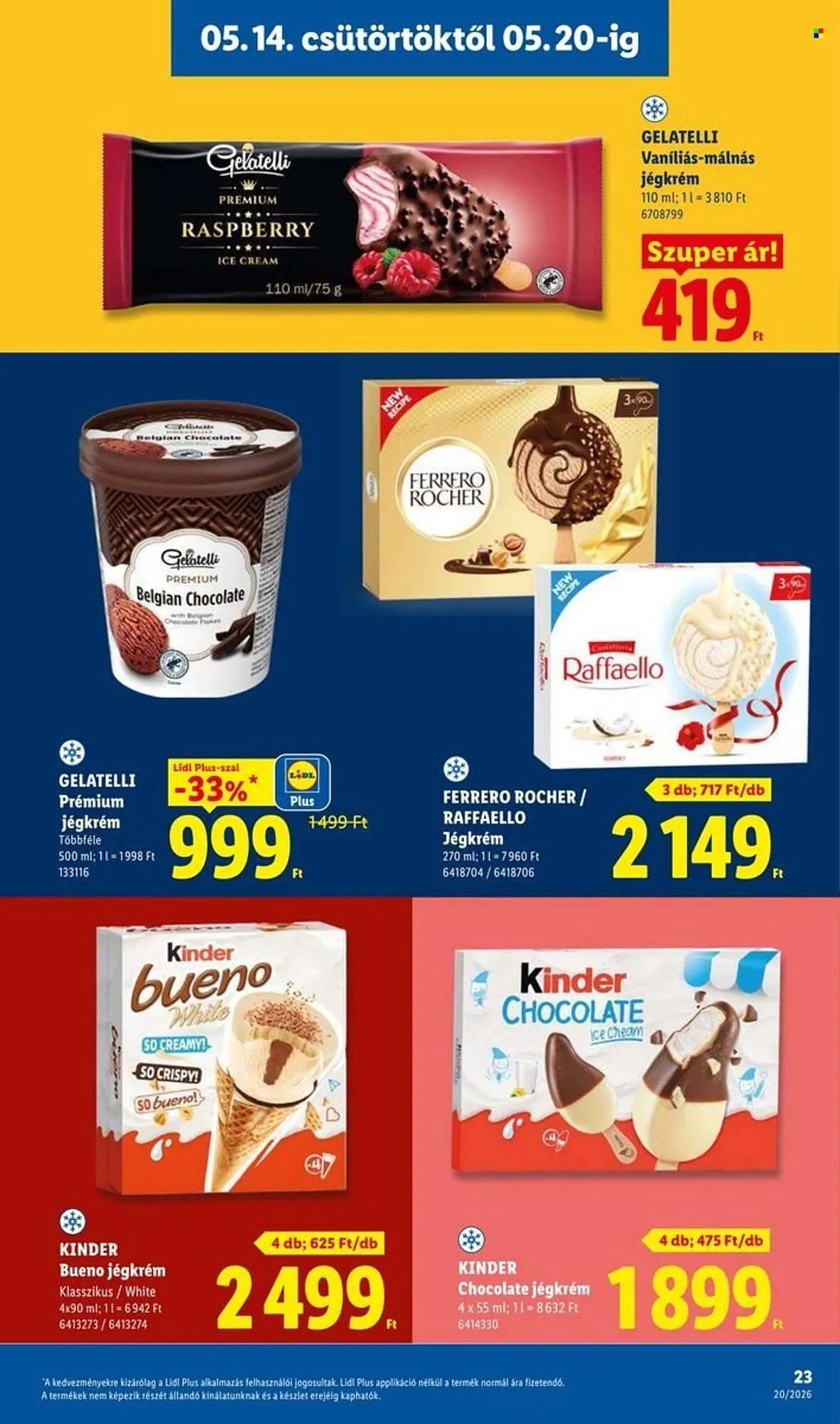 Katalógus Lidl akciós újság május 14.-tól május 20.-ig 2026. - Oldal 23
