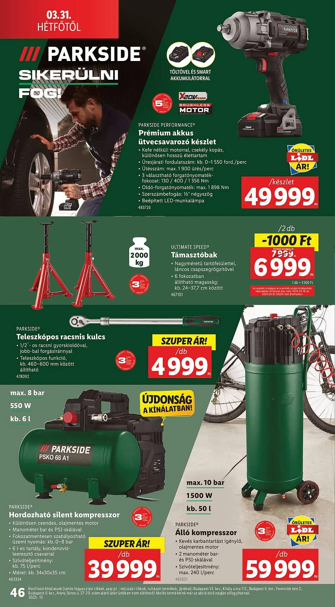 Katalógus Lidl akciós újság március 27.-tól április 2.-ig 2025. - Oldal 46