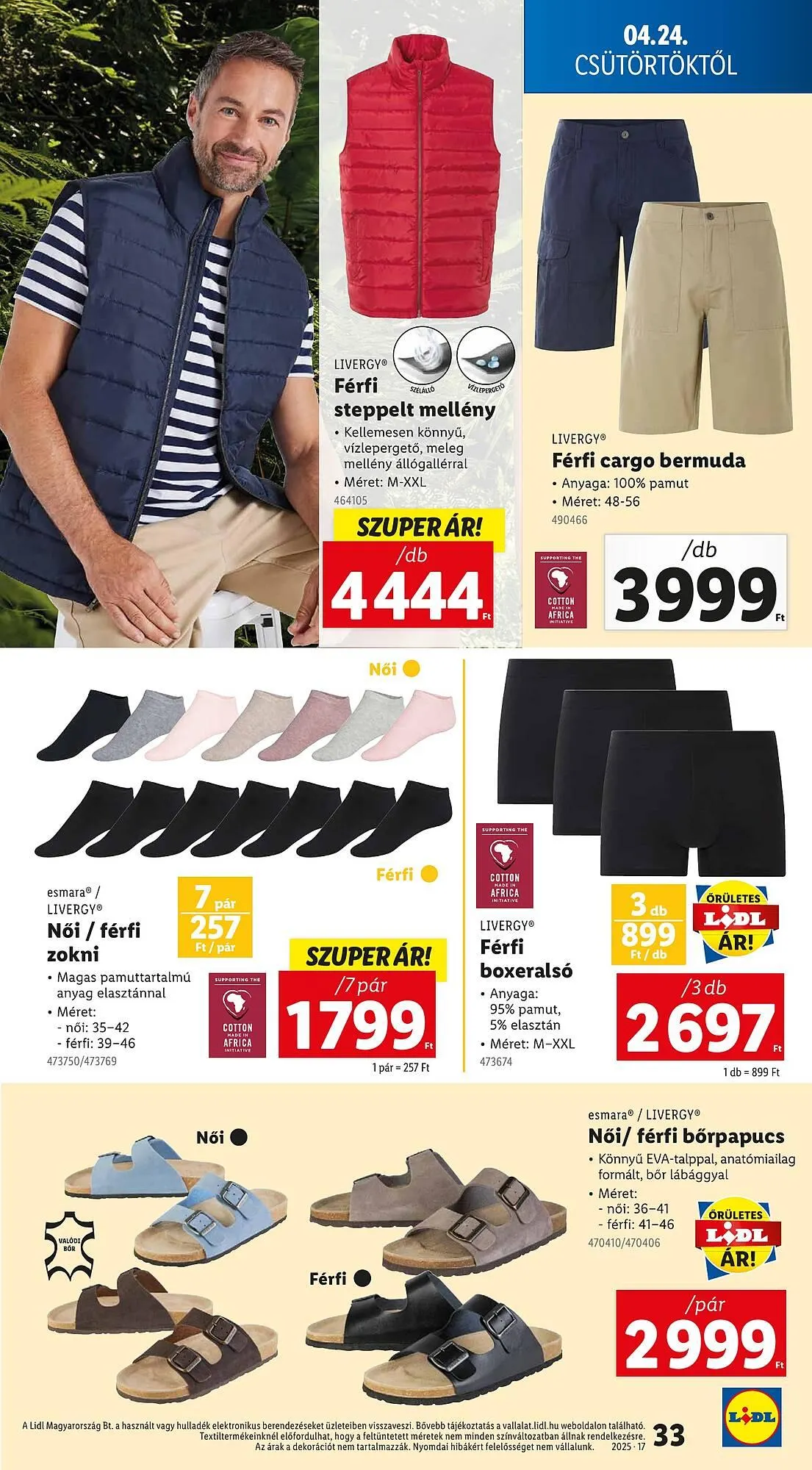 Katalógus Lidl akciós újság április 24.-tól április 29.-ig 2025. - Oldal 33