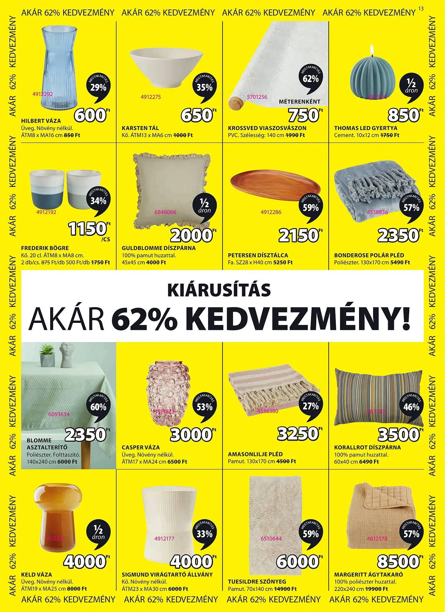 Katalógus JYSK akciós újság január 1.-tól február 2.-ig 2025. - Oldal 13