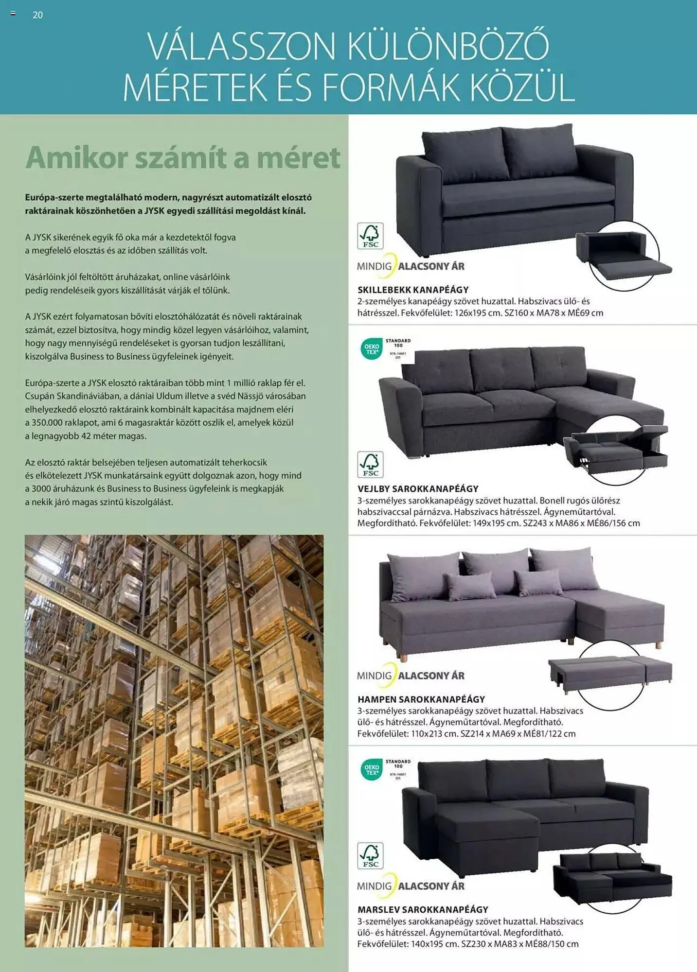 Katalógus JYSK akciós újság szeptember 1.-tól február 29.-ig 2024. - Oldal 20