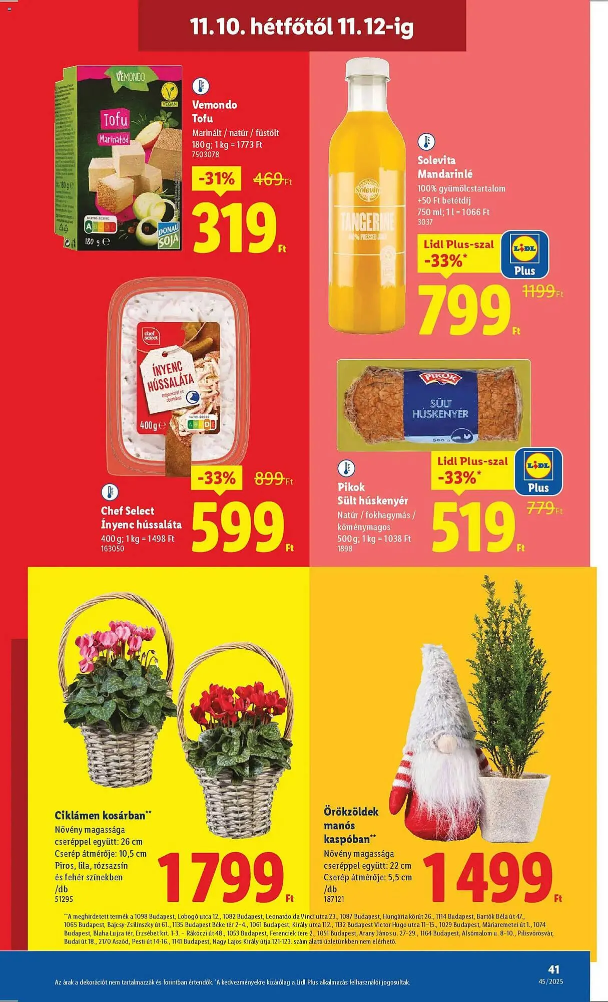 Katalógus Lidl akciós újság november 6.-tól november 12.-ig 2025. - Oldal 41