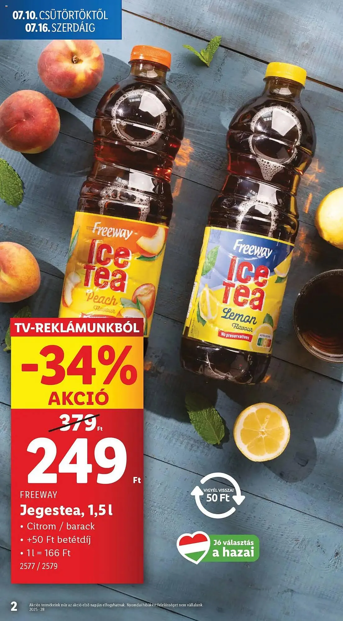 Katalógus Lidl akciós újság július 10.-tól július 16.-ig 2025. - Oldal 2