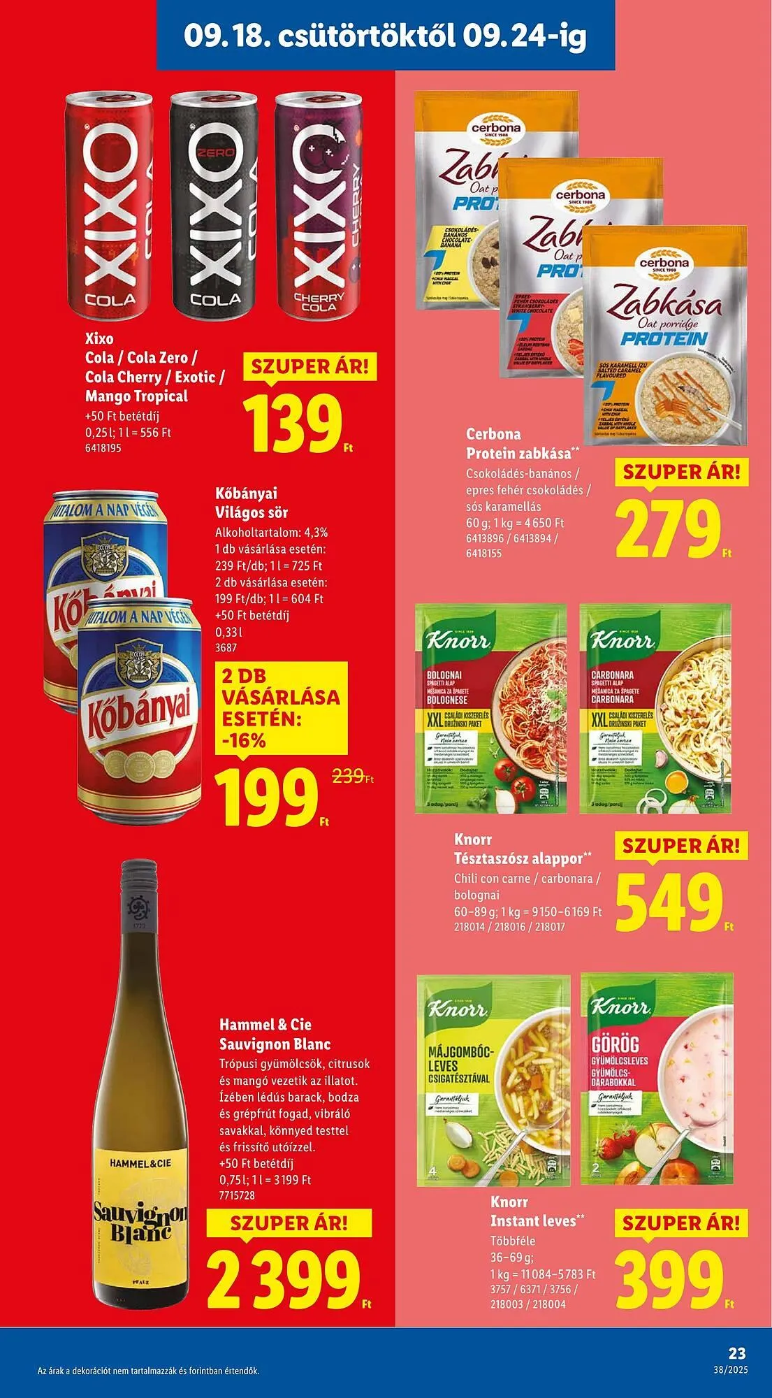 Katalógus Lidl akciós újság szeptember 11.-tól december 31.-ig 2025. - Oldal 23