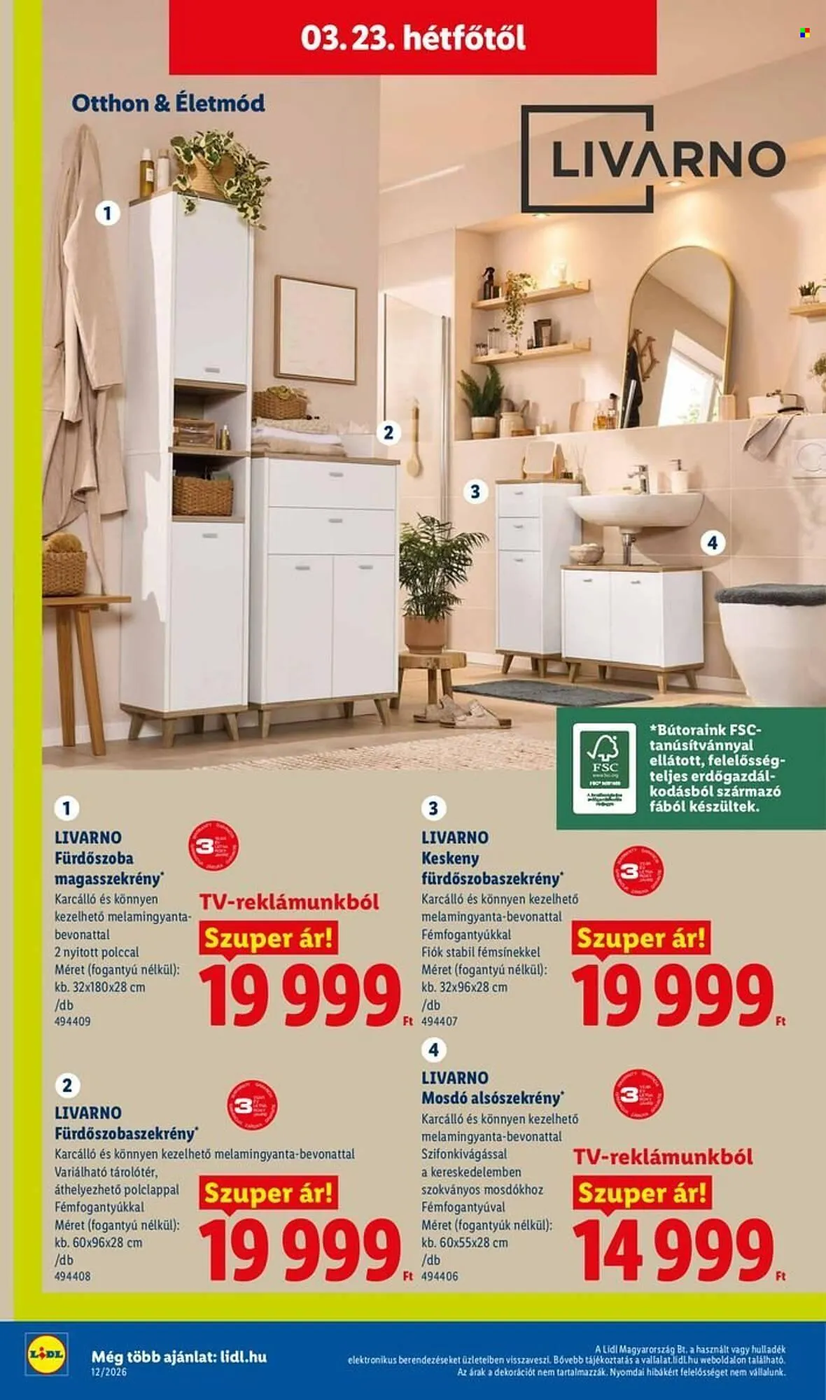 Katalógus Lidl akciós újság március 19.-tól március 25.-ig 2026. - Oldal 14