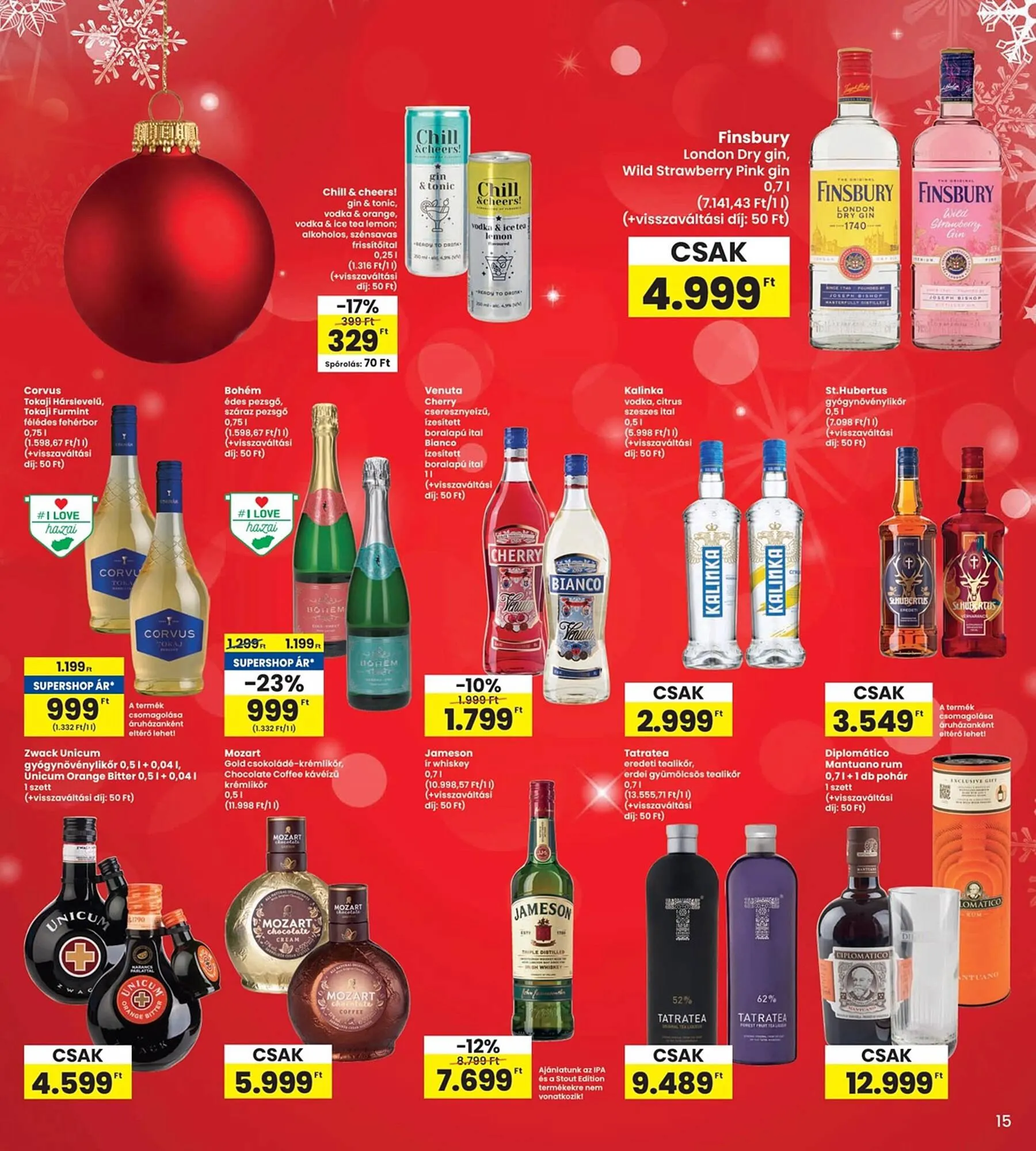 Katalógus Interspar akciós újság december 4.-tól december 10.-ig 2025. - Oldal 15